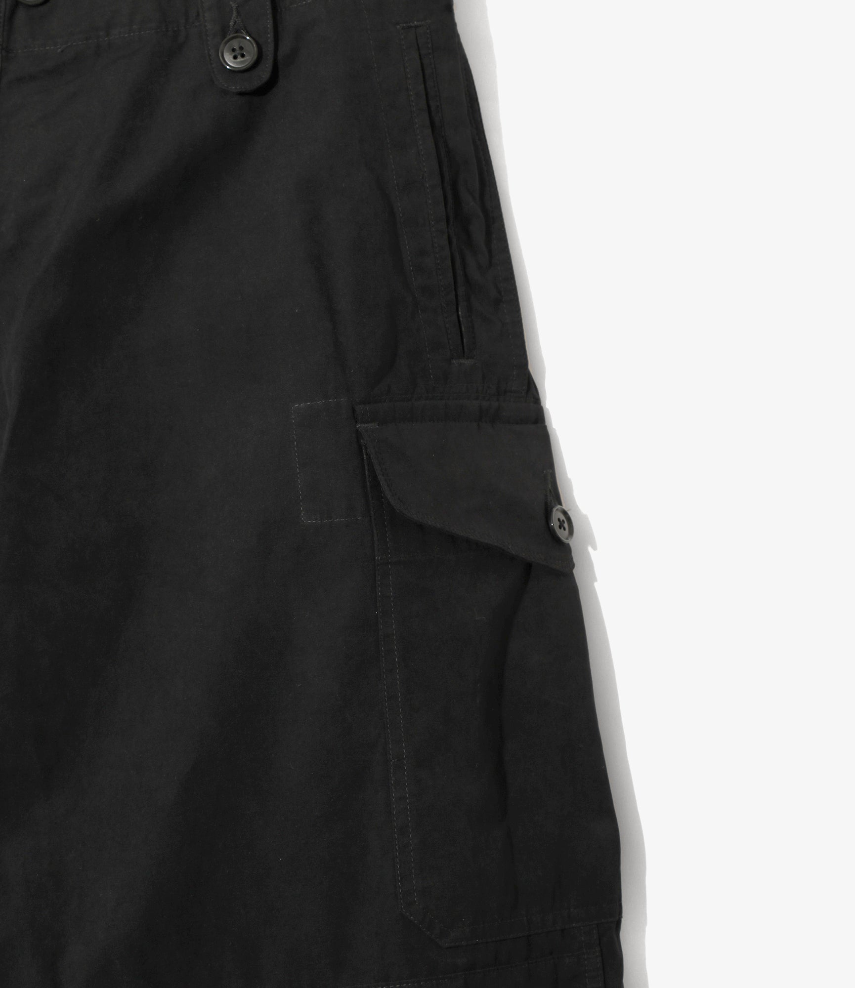 Field Pant - Black - Waxed Cloth