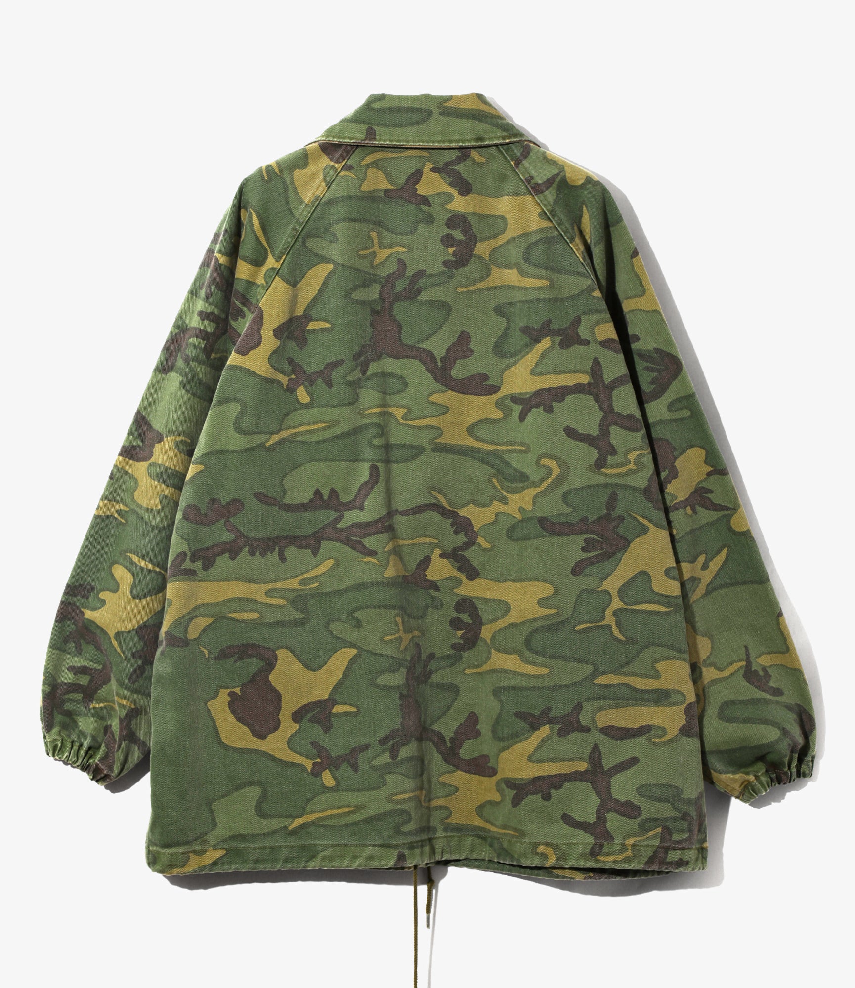 Reversible Coach Jacket - Camo - Camo Twill