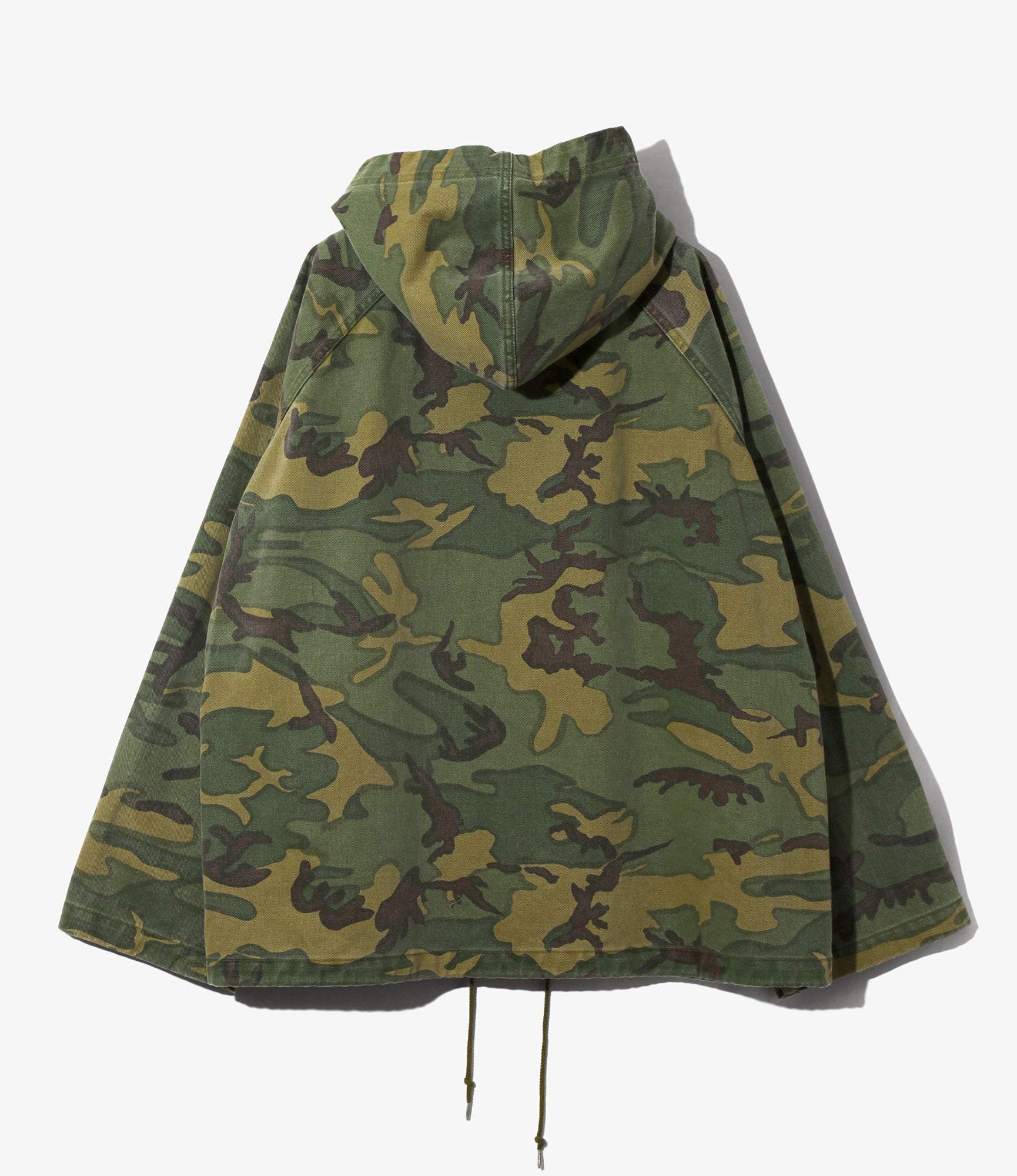 Reversible Hooded Coat - Camo - Camo Twill