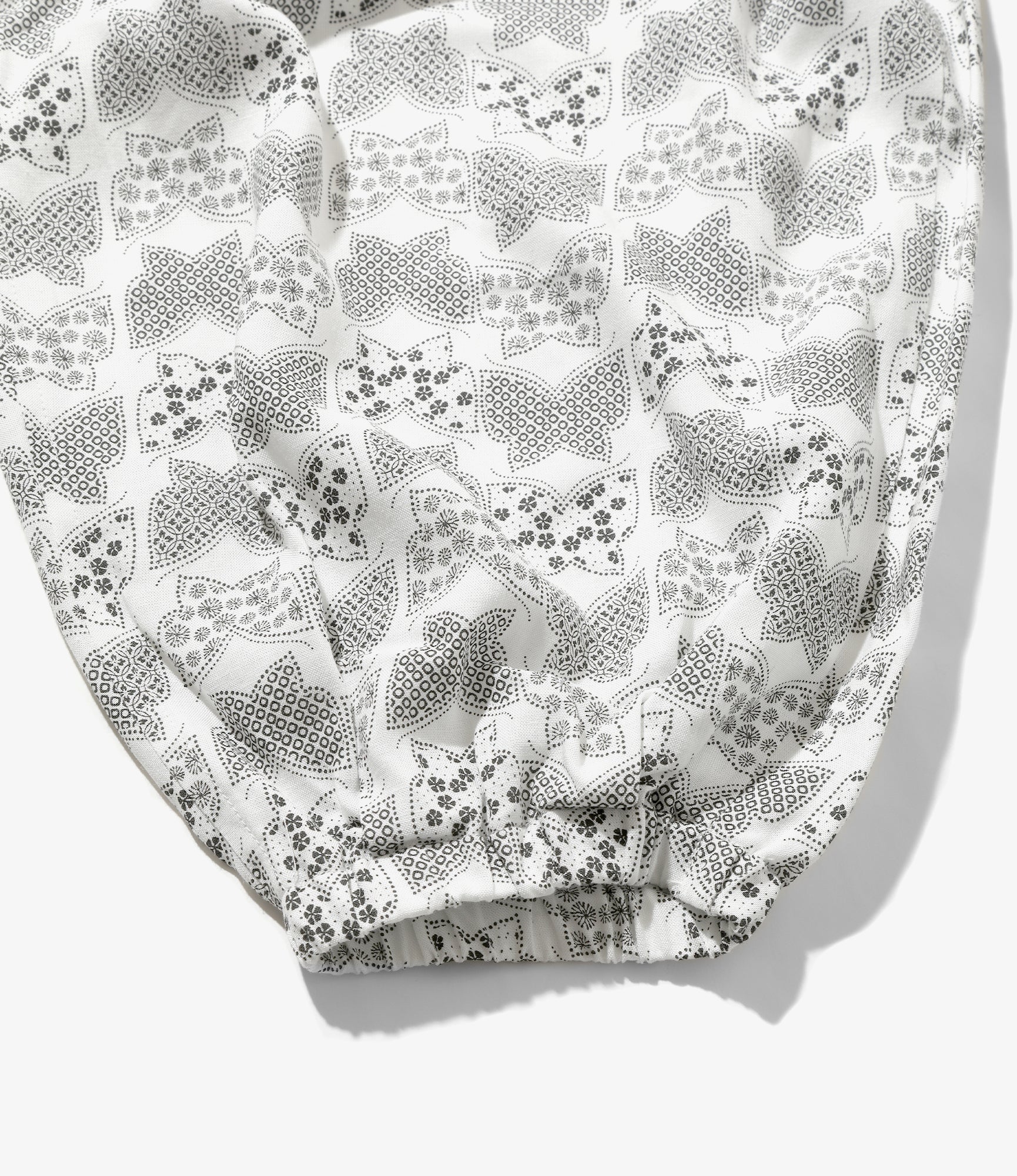 Nepenthes Special - Balloon Pant - White - Papillon Print
