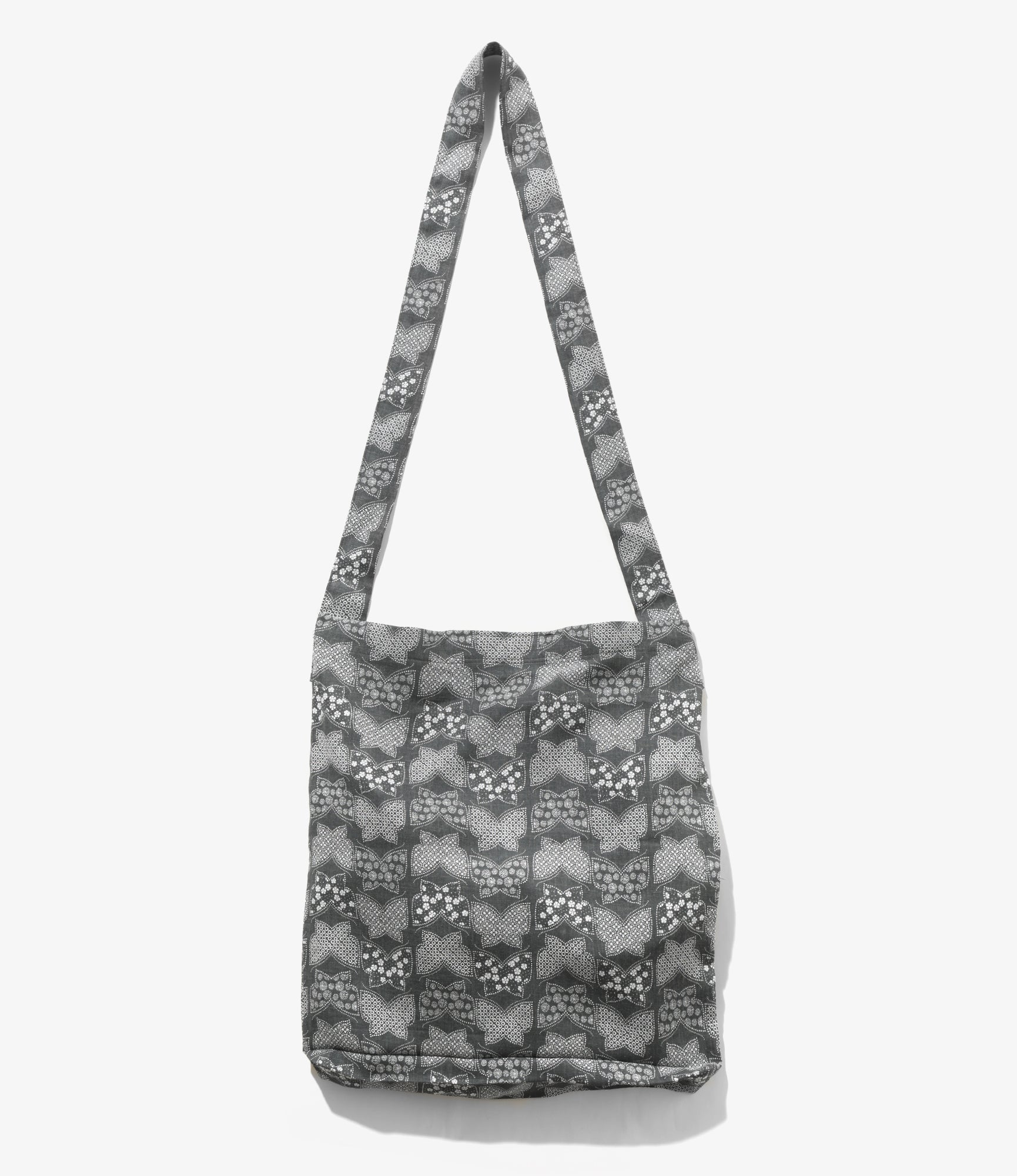 Book Bag - Charcoal - Papillon Print