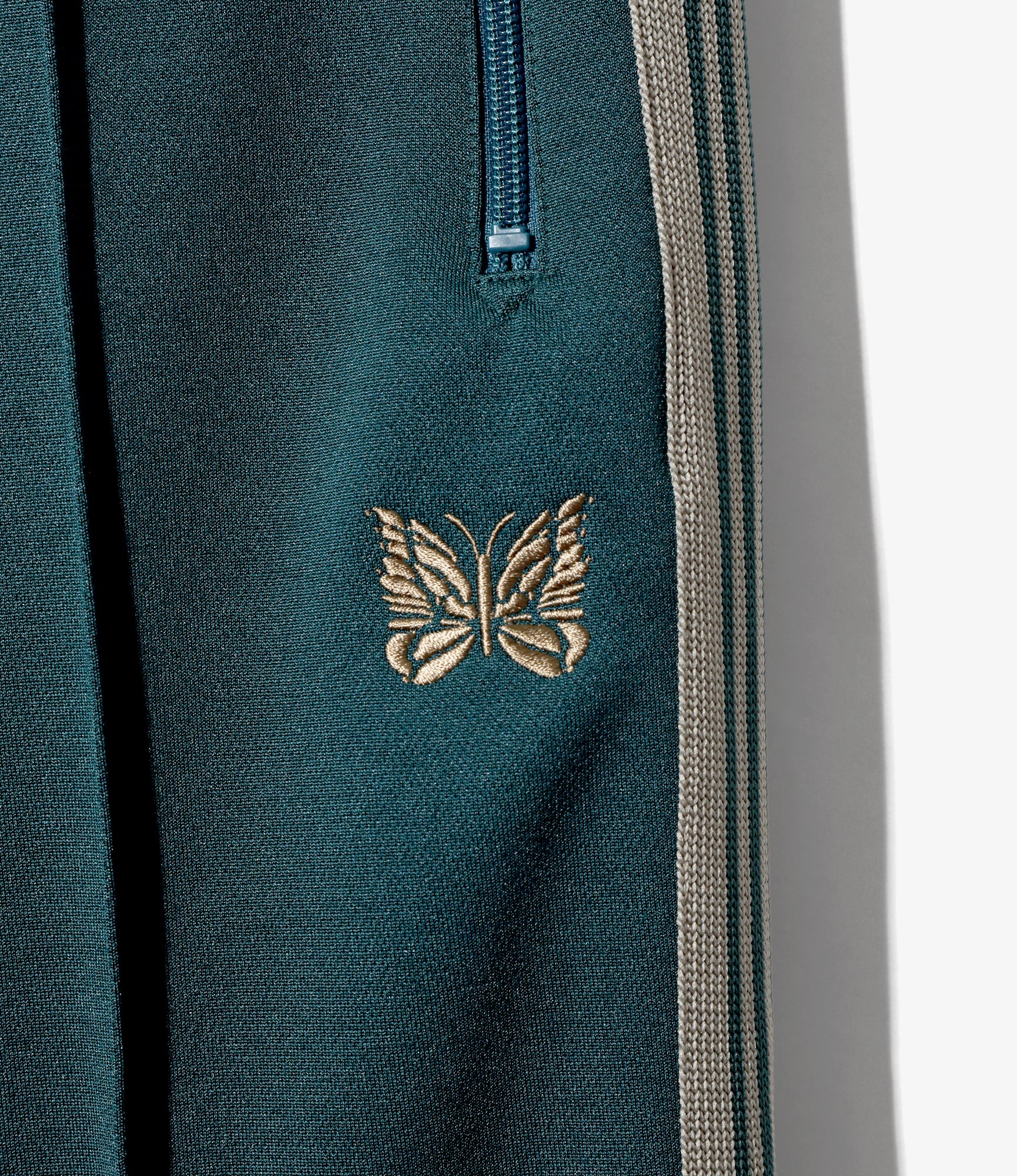 Buggy Track Pant - Green - Poly Smooth