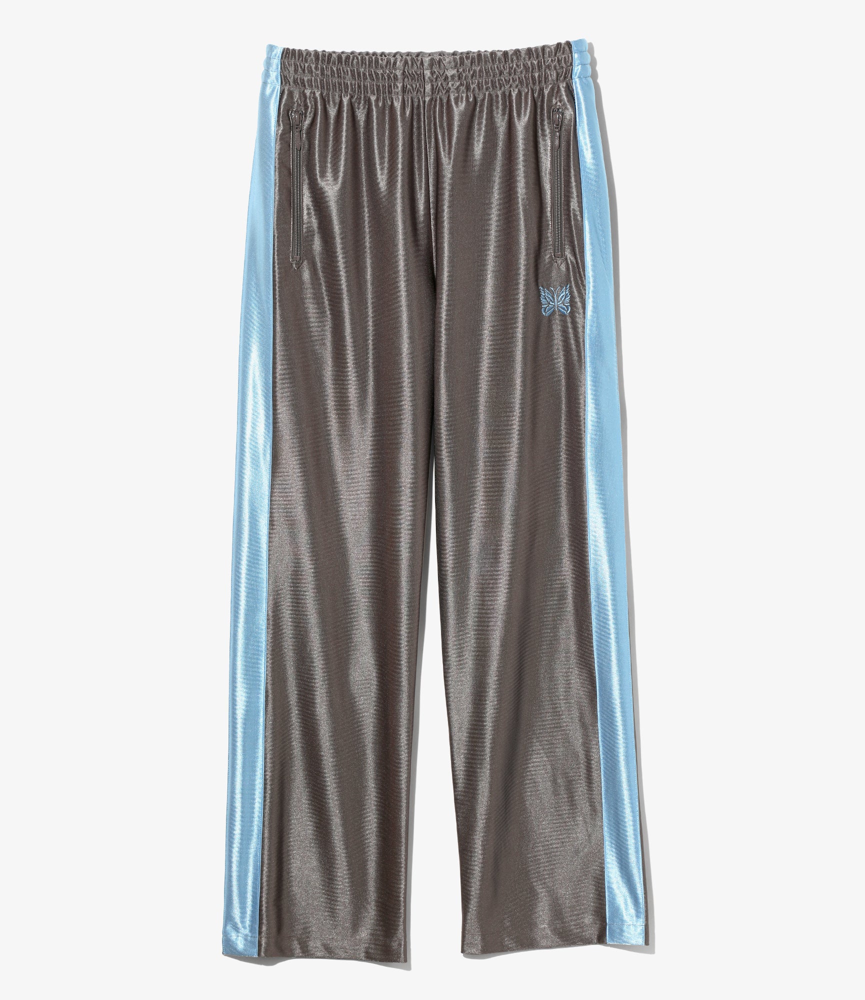 Nepenthes Special - Side Line Track Pant - Greige - Tricot Sateen