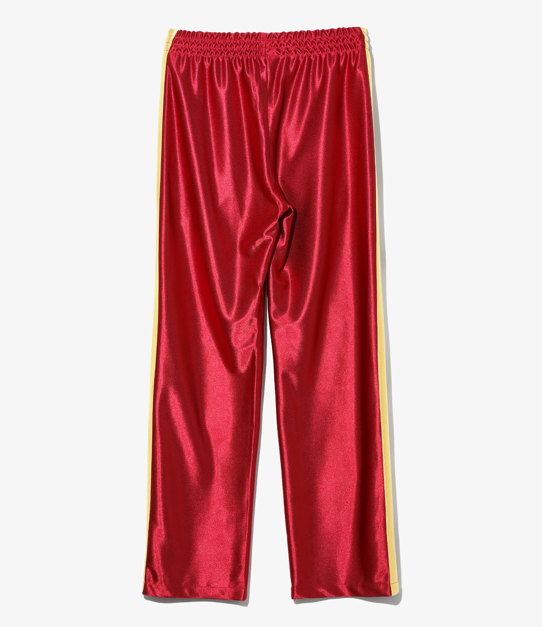 Nepenthes Special - Women's Side Line Track Pant - Red - Tricot Sateen