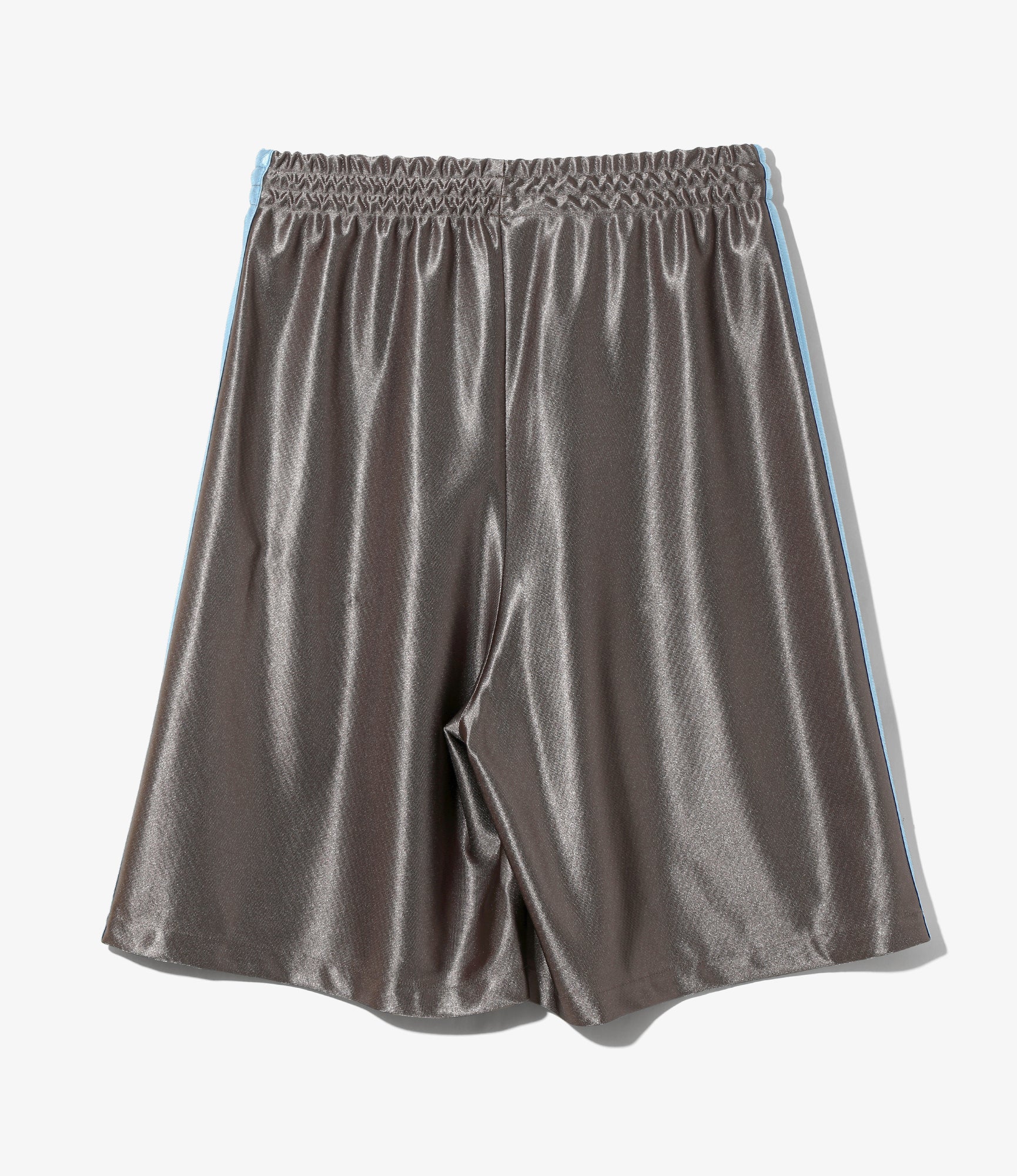 Side Line Track Short - Greige - Tricot Sateen