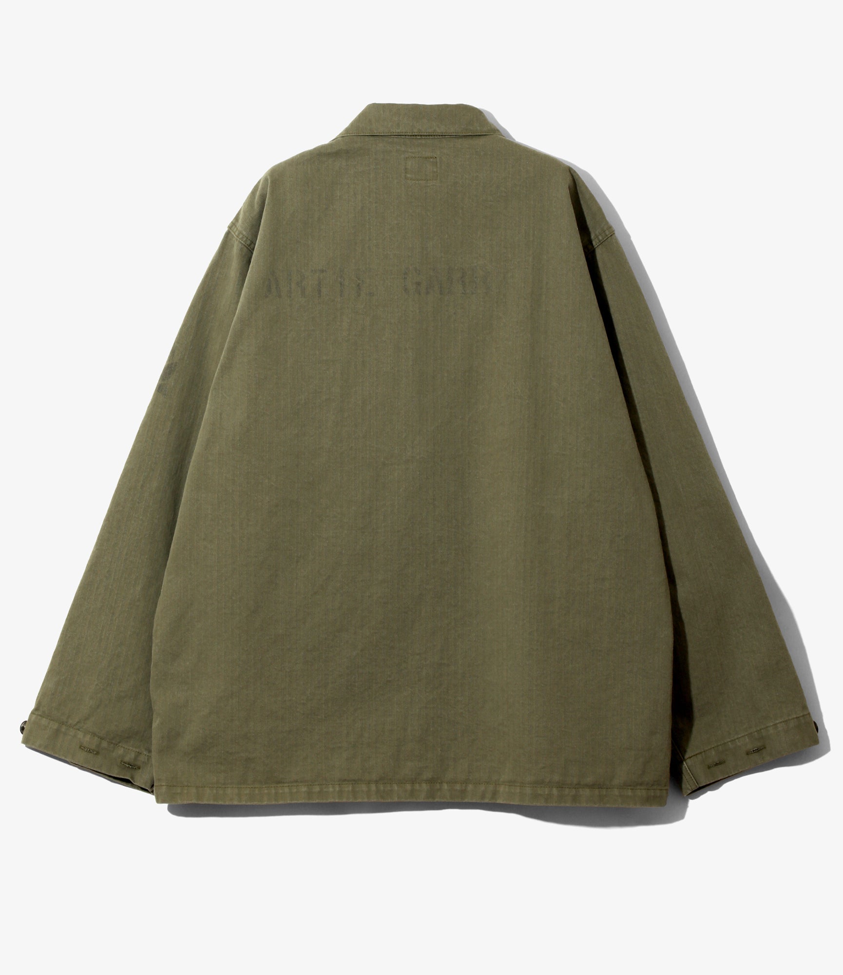 P-44 Jacket - Olive - Cotton Herringbone
