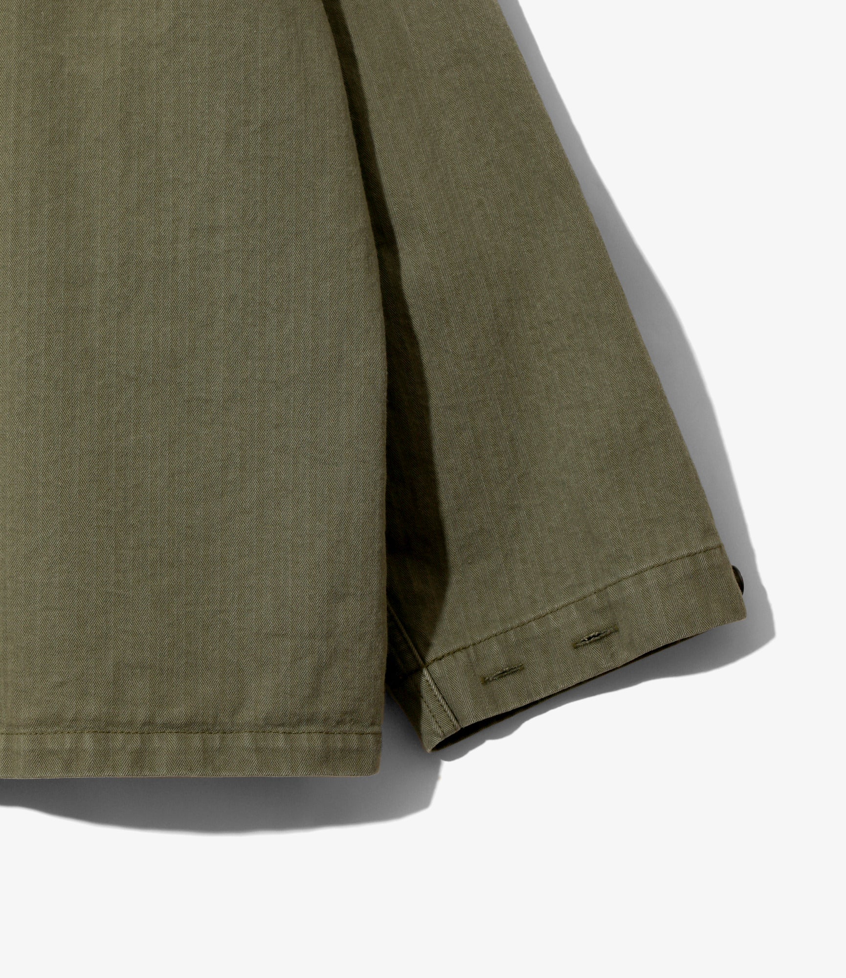 P-44 Jacket - Olive - Cotton Herringbone