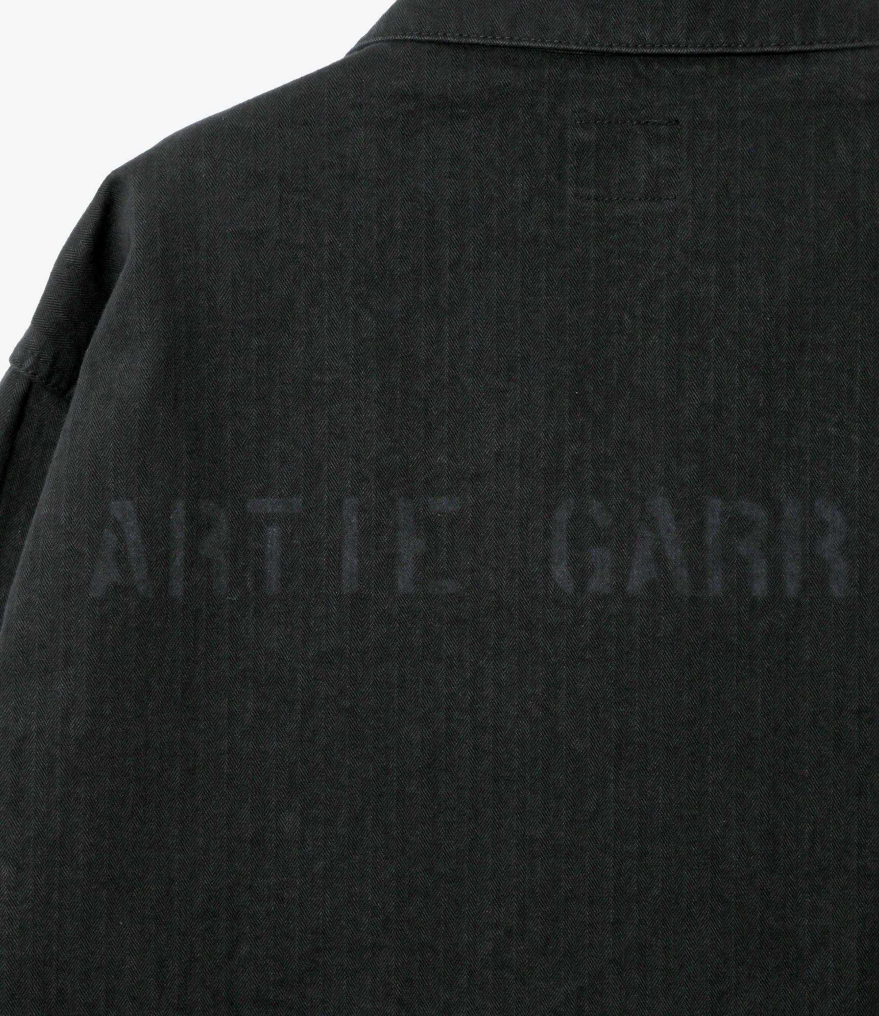 P-44 Jacket - Black - Cotton Herringbone