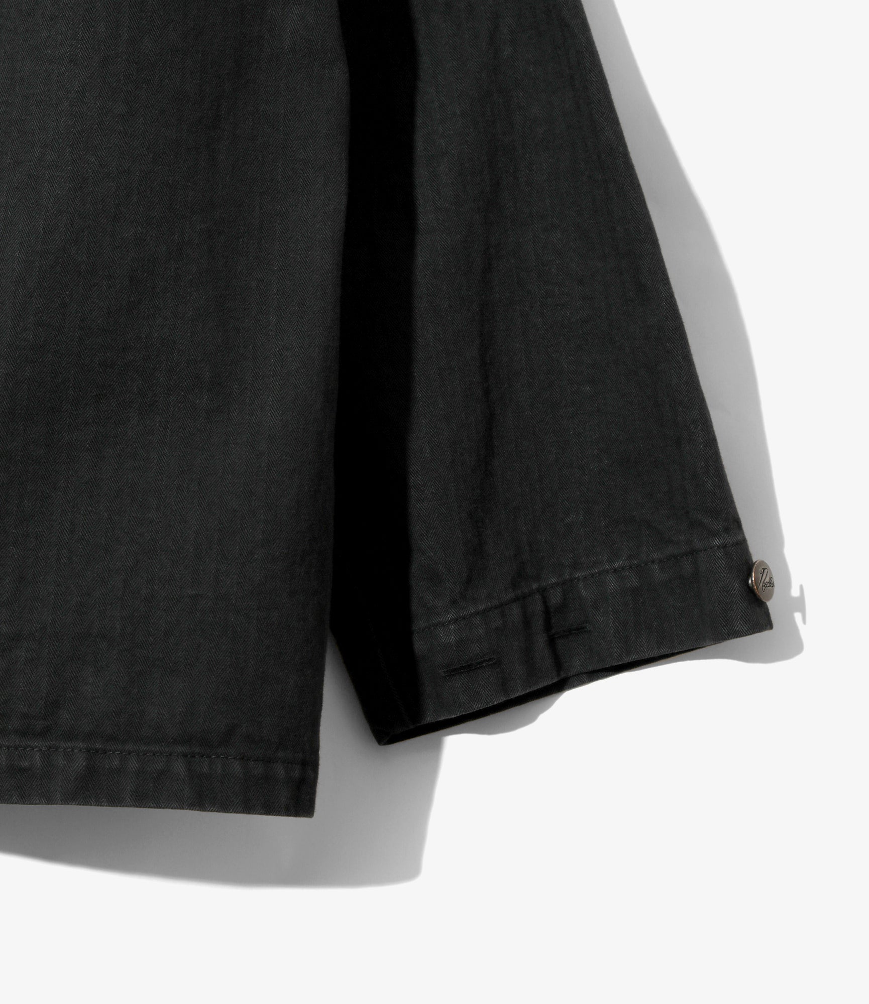 P-44 Jacket - Black - Cotton Herringbone