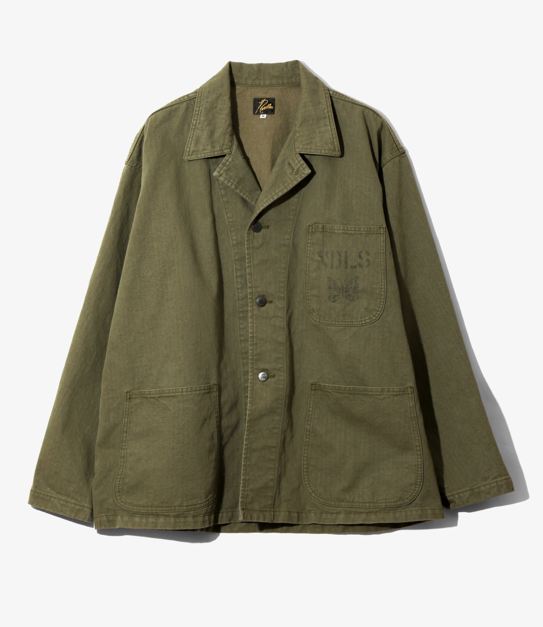 N-3 Jacket - Olive - Cotton Herringbone