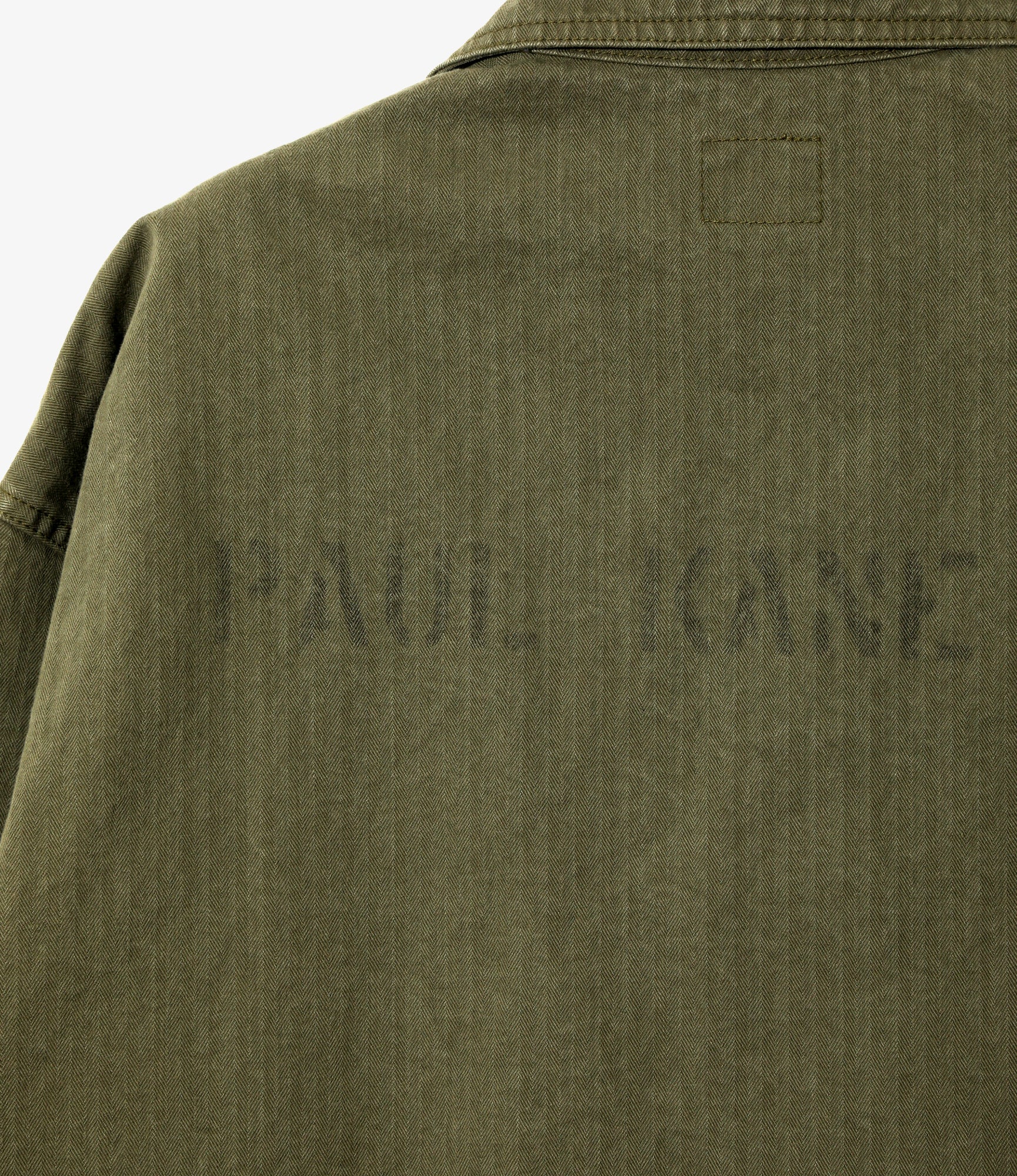 N-3 Jacket - Olive - Cotton Herringbone