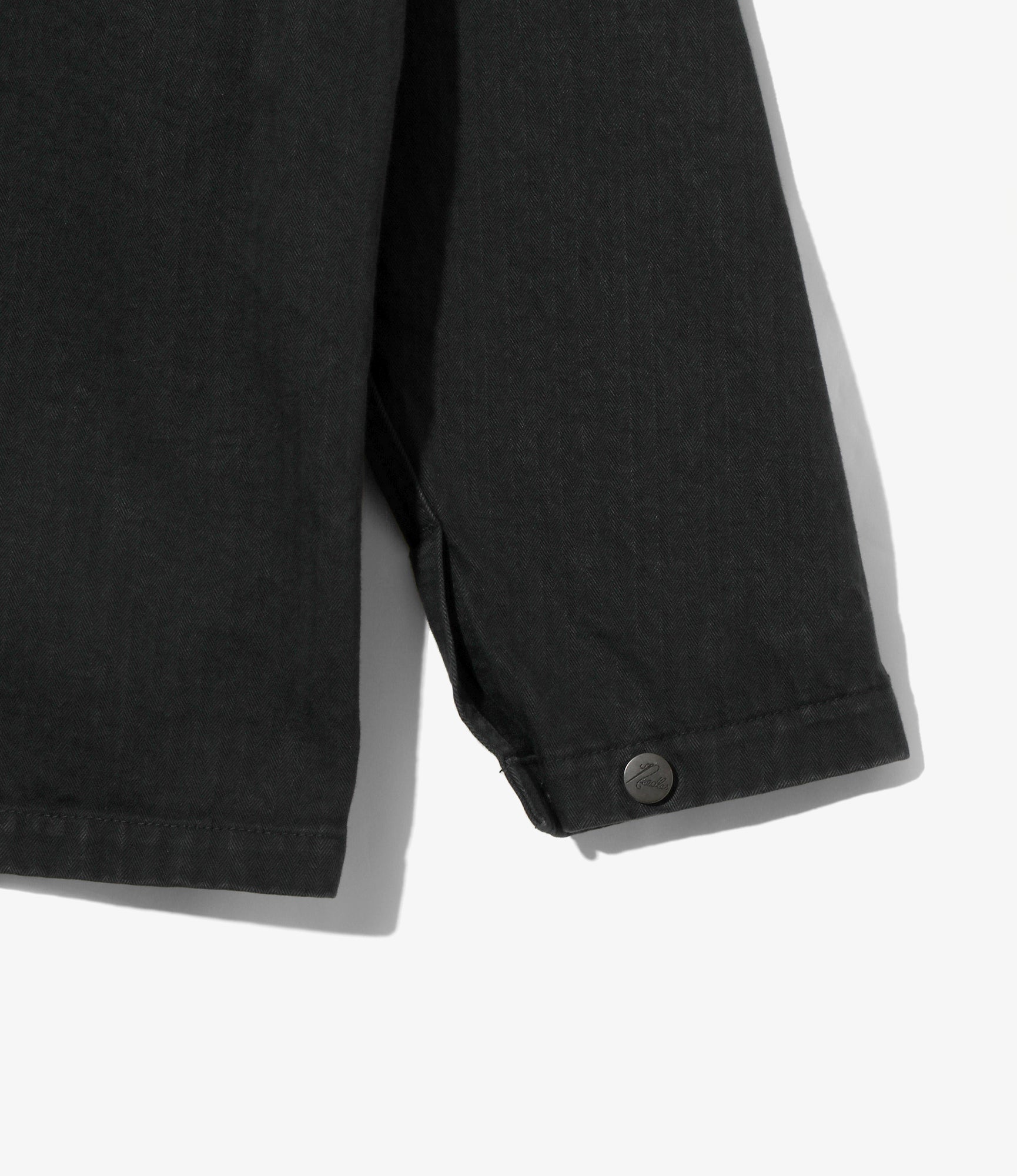 N-3 Jacket - Black - Cotton Herringbone