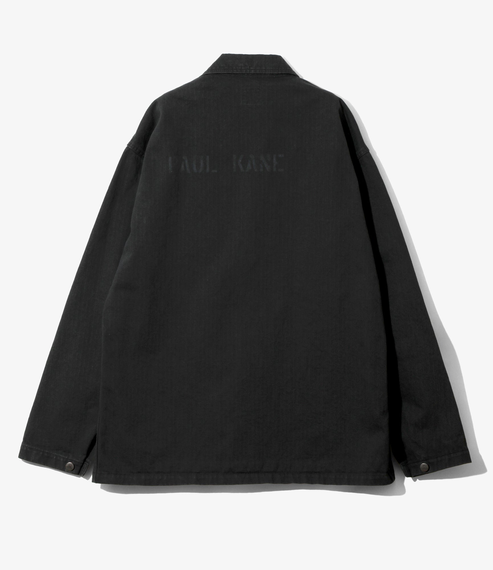 N-3 Jacket - Black - Cotton Herringbone