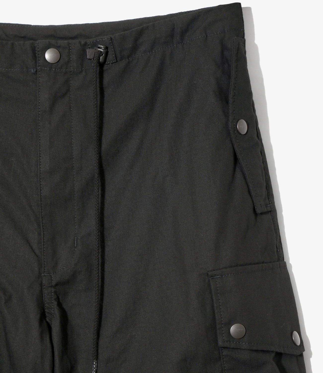 Field Short - Black - Cotton Ripstop