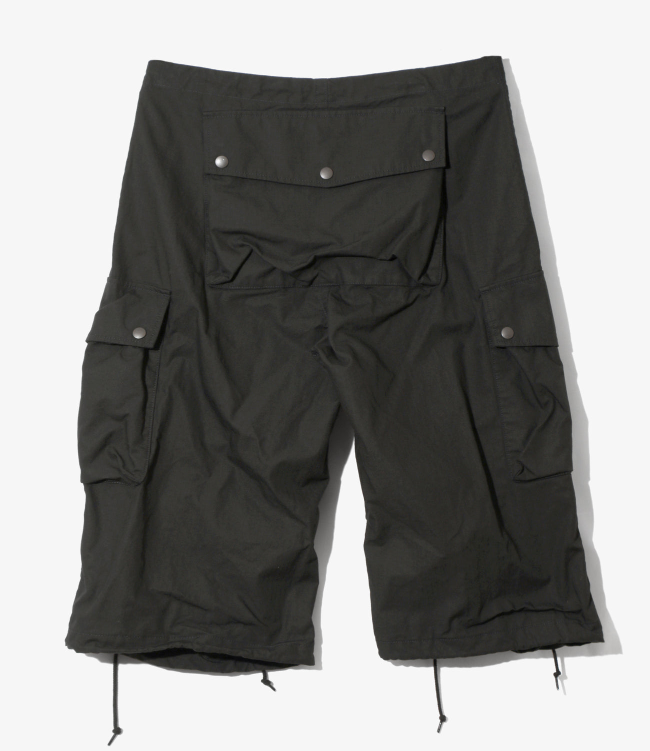 Field Short - Black - Cotton Ripstop