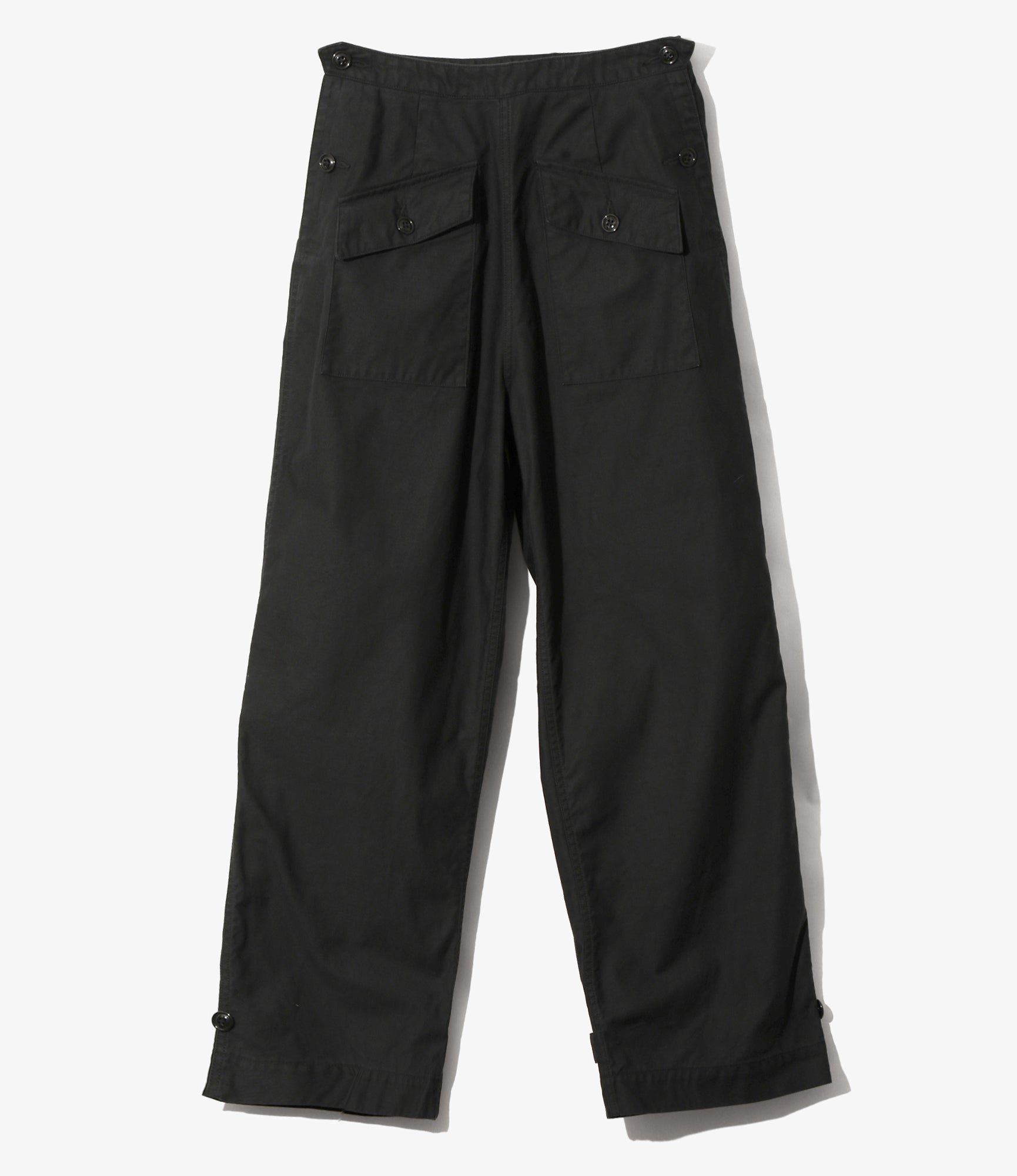 Women's Marine Pant - Black - Reversed Sateen