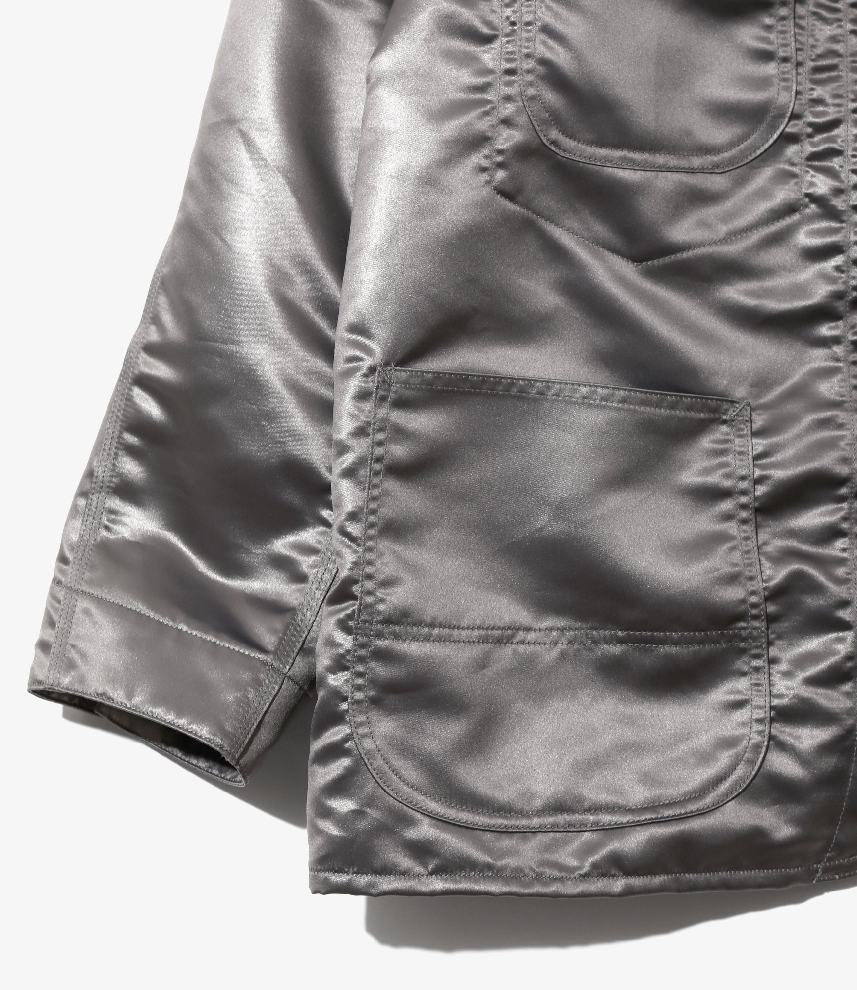 Women's Coverall - Grey - Poly Coated Sateen