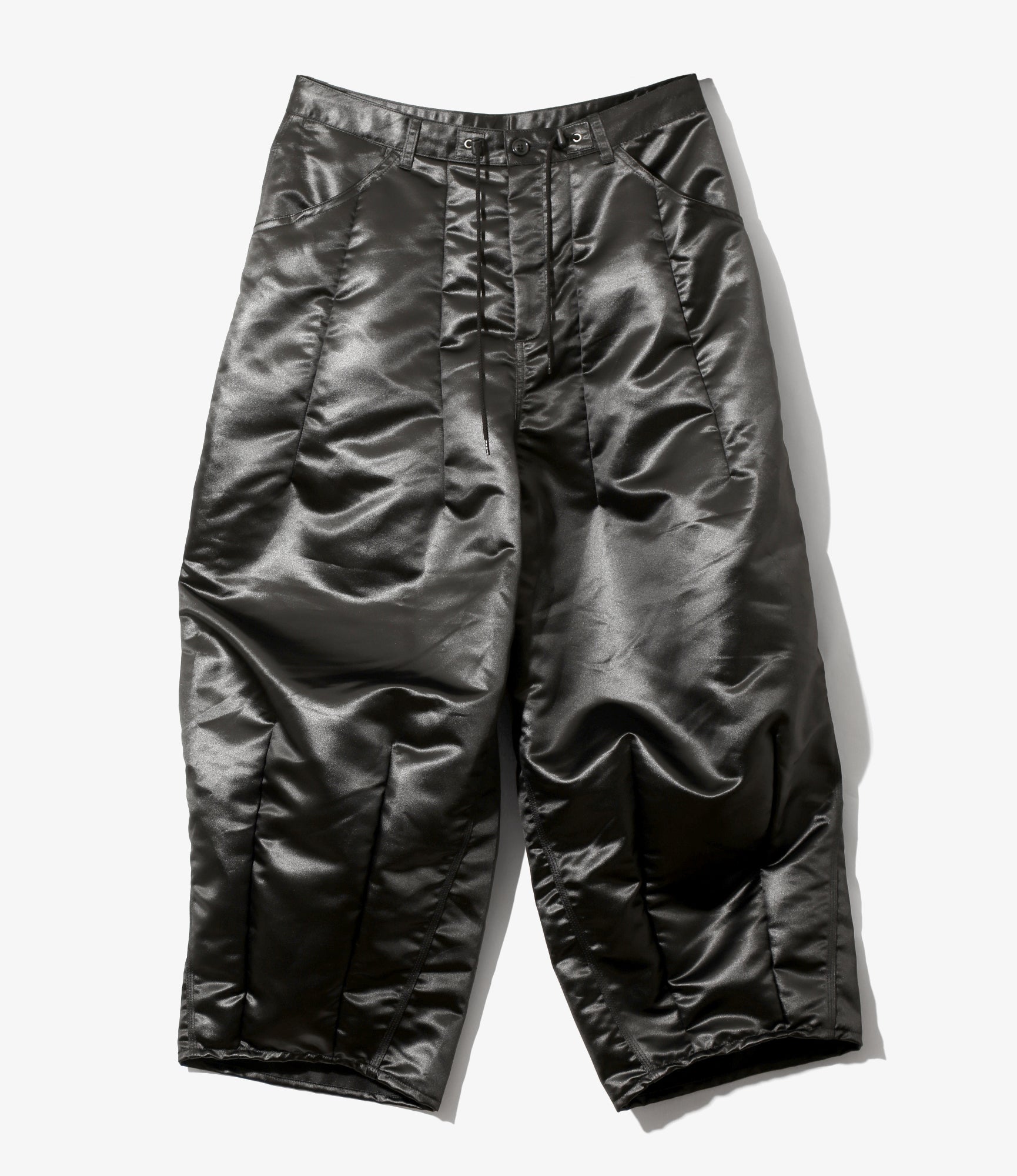 H.D. Painter Jean - Black - Poly Coated Sateen | Needles SS26