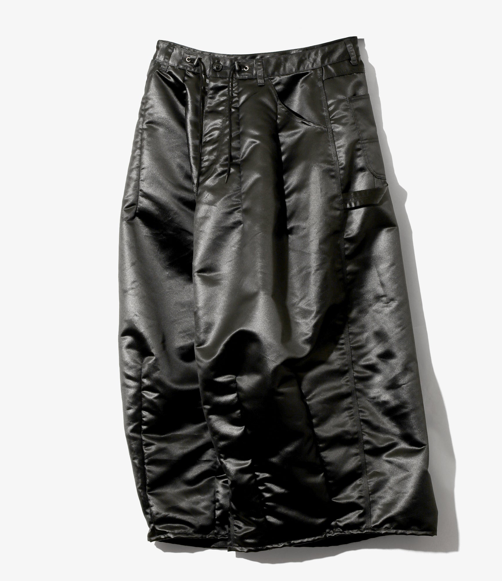 Women's H.D. Painter Skirt - Black - Poly Coated Sateen