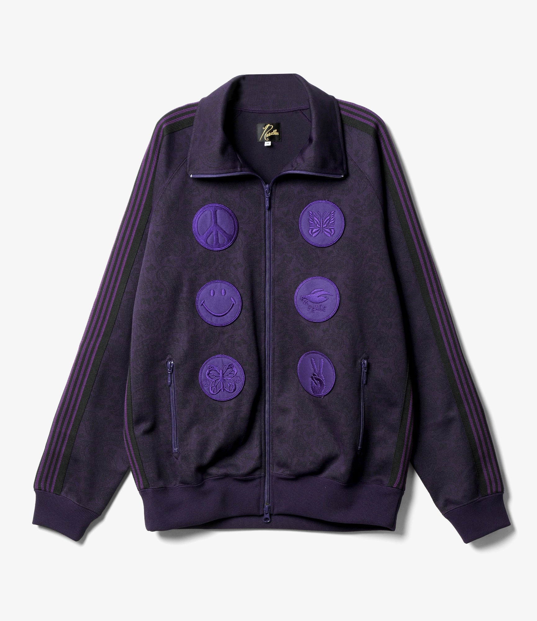 Needles x AP - Track Jacket - Paisley - Poly Jq.