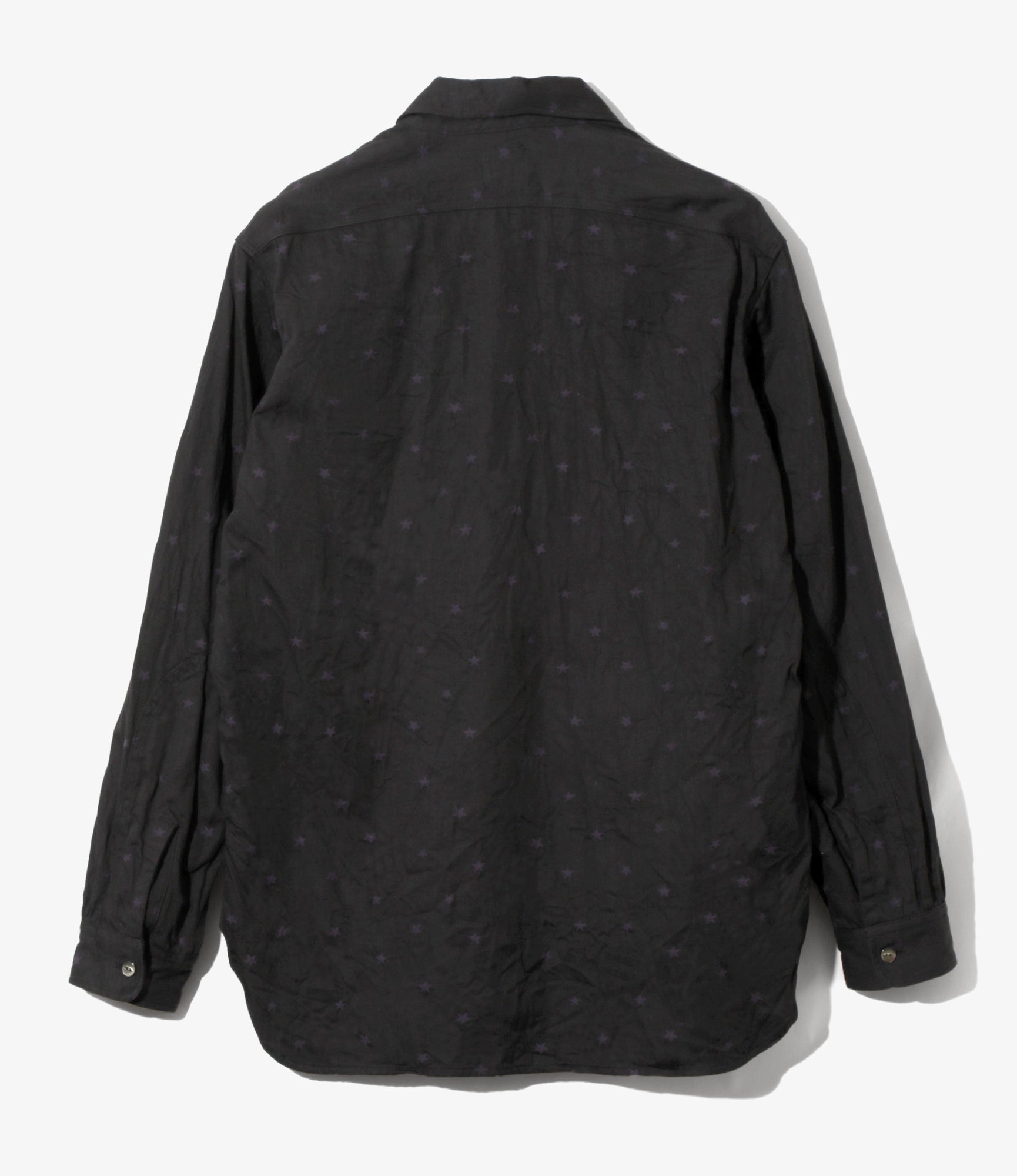 Work Shirt - Black - 8oz Denim Jacquard