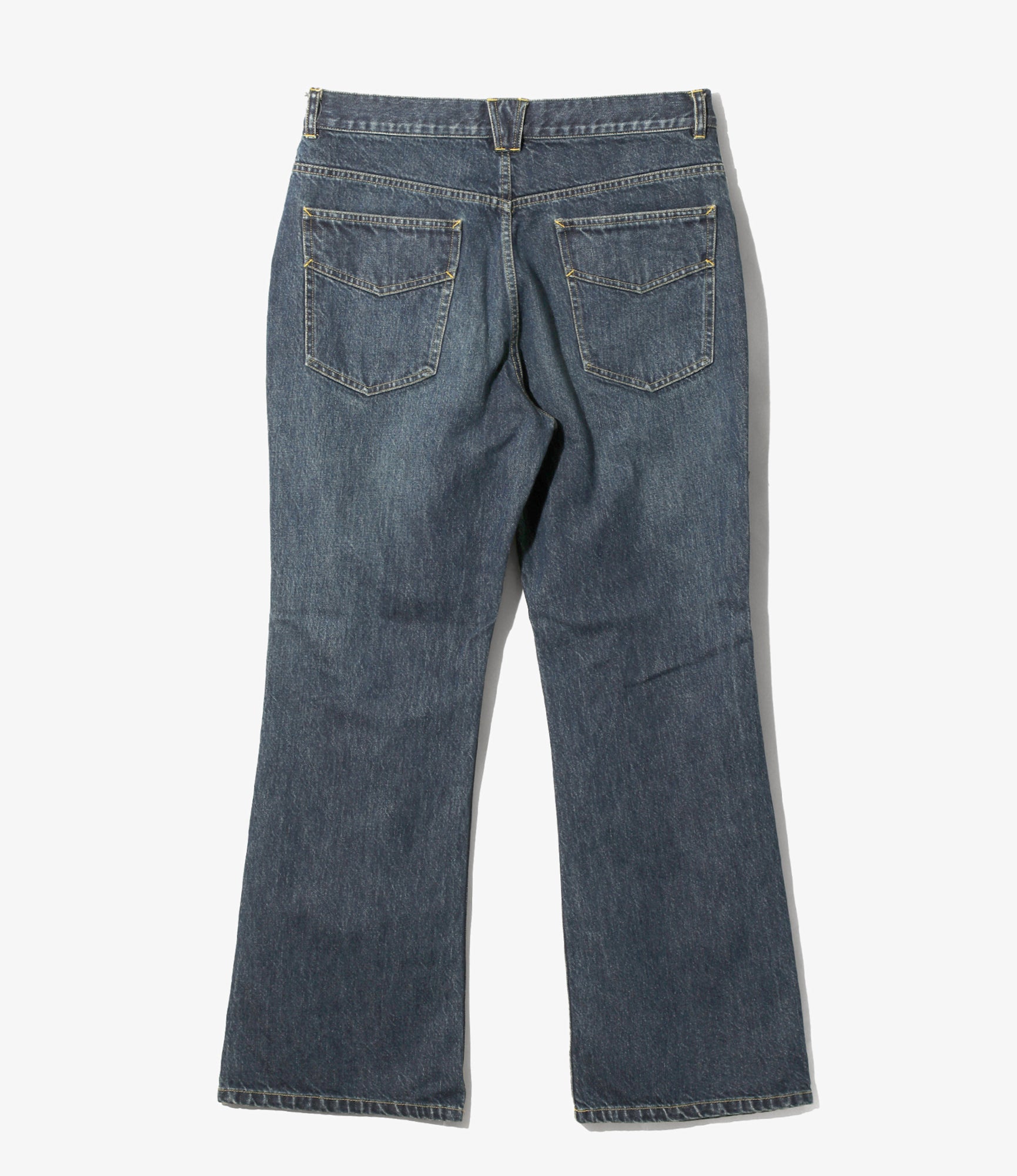 Women's Papillon Emb. Boot-Cut Jean - Indigo - 12oz Denim