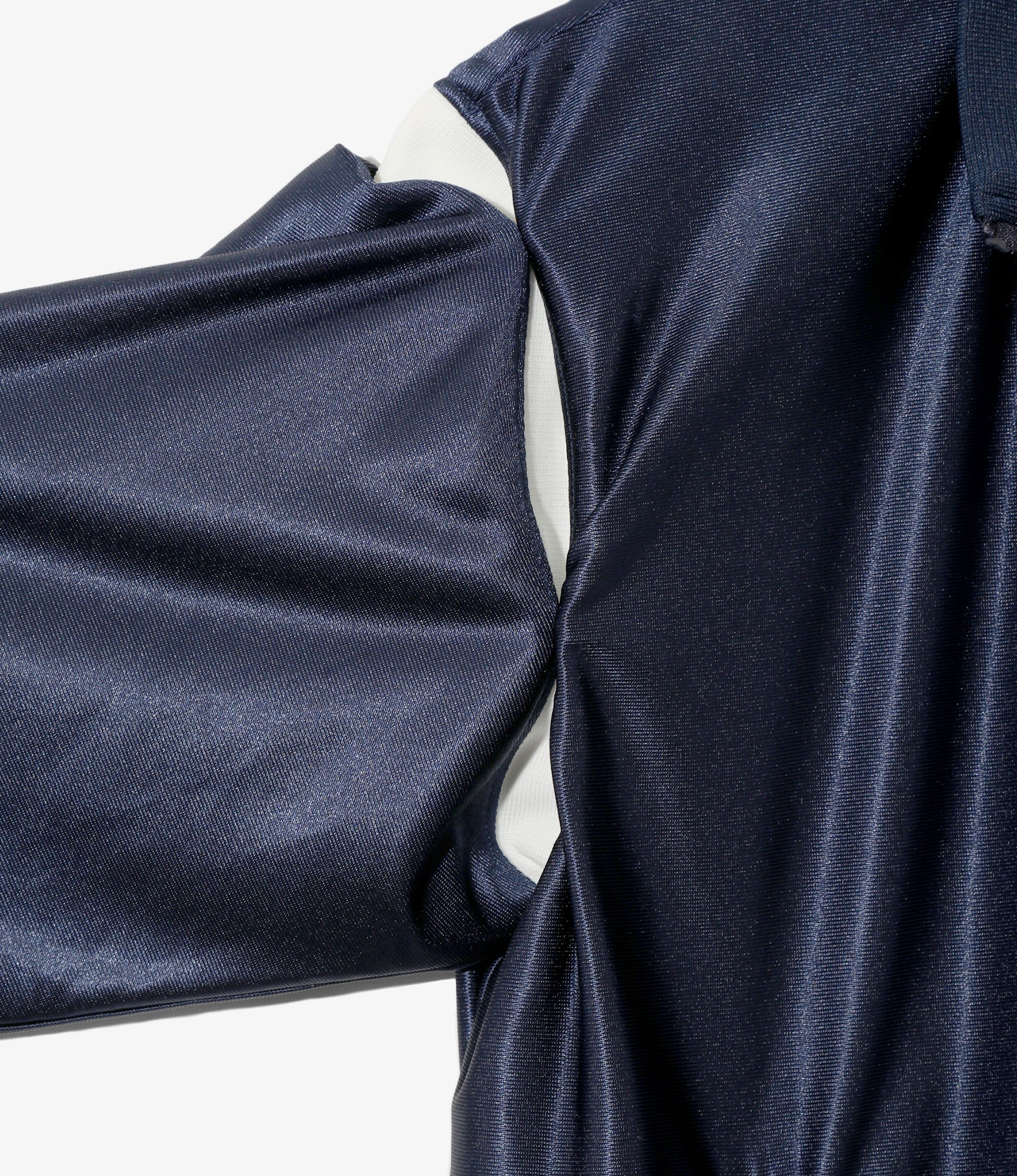 Track Jacket - Navy - Tricot Sateen