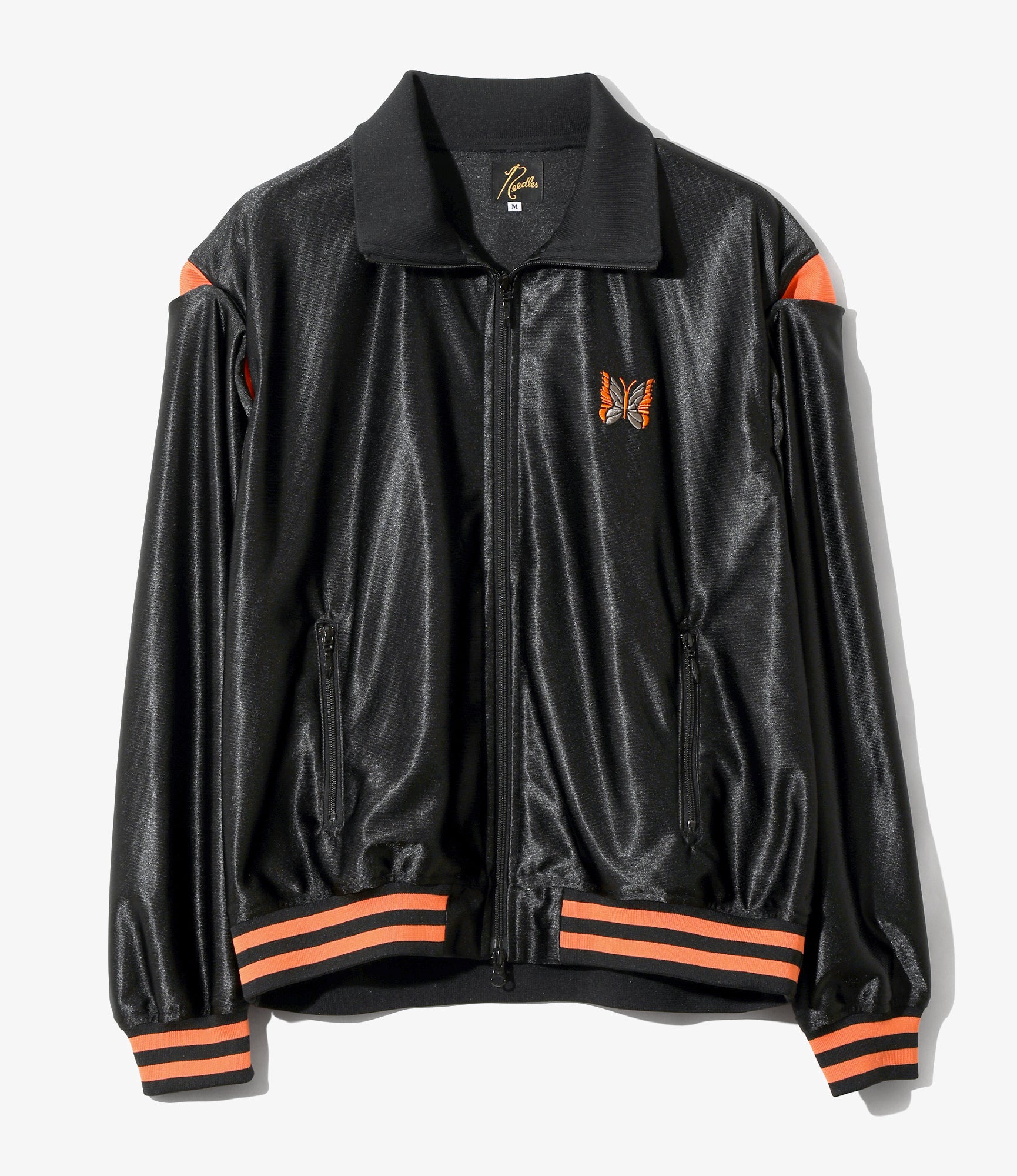 NEEDLESxStray Kids　Track Jacket【M】新品・未開封 Needles - Track Jacket - Black - Tricot Sateen | Nepenthes America