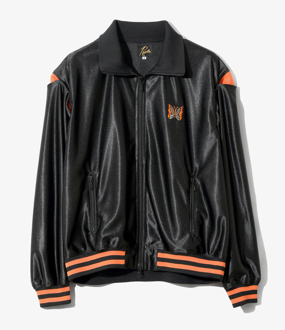 Needles - Track Jacket - Black - Tricot Sateen | Nepenthes America PALACE NEEDLES TRACK JACKET M black