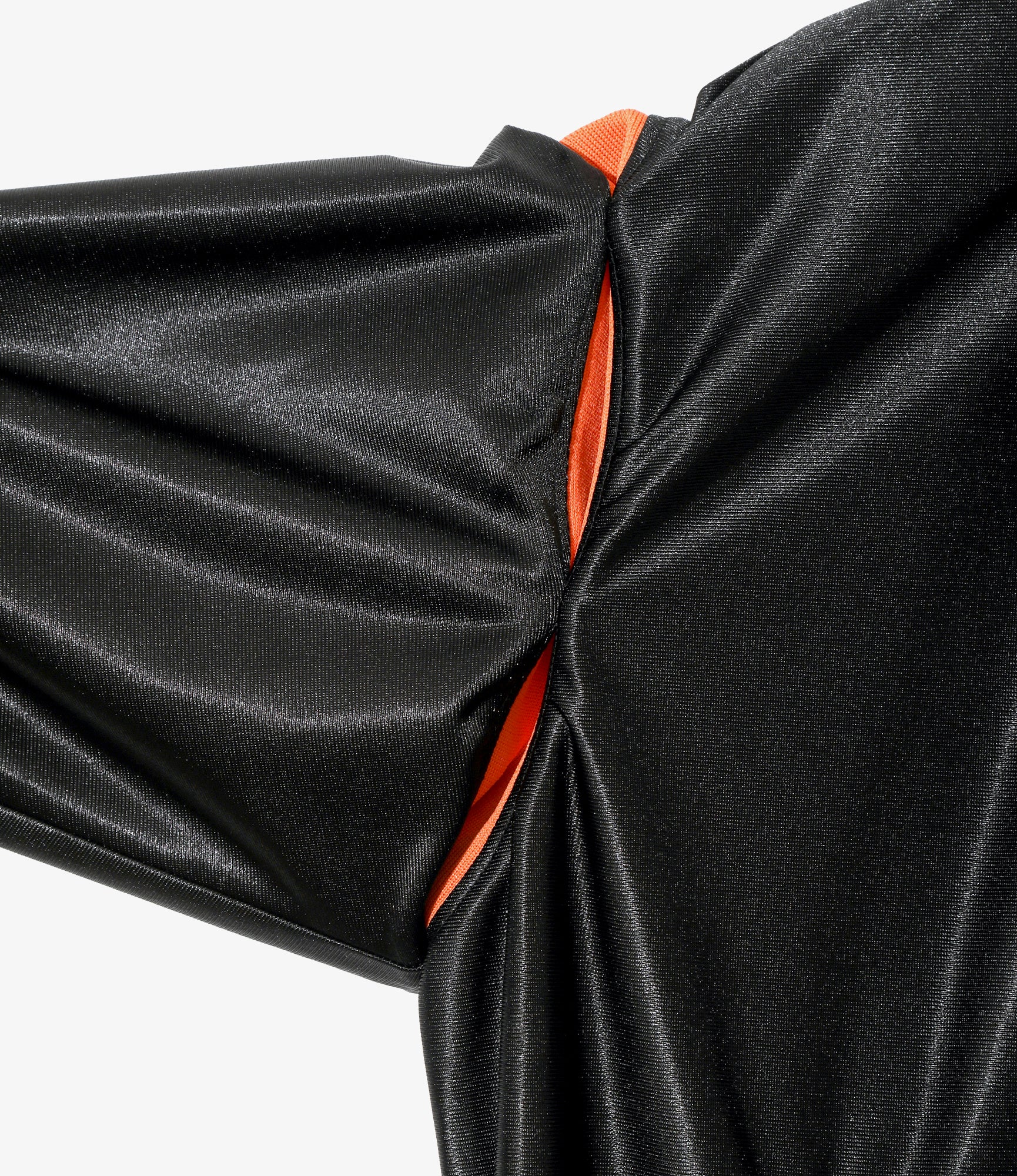 Track Jacket - Black - Tricot Sateen