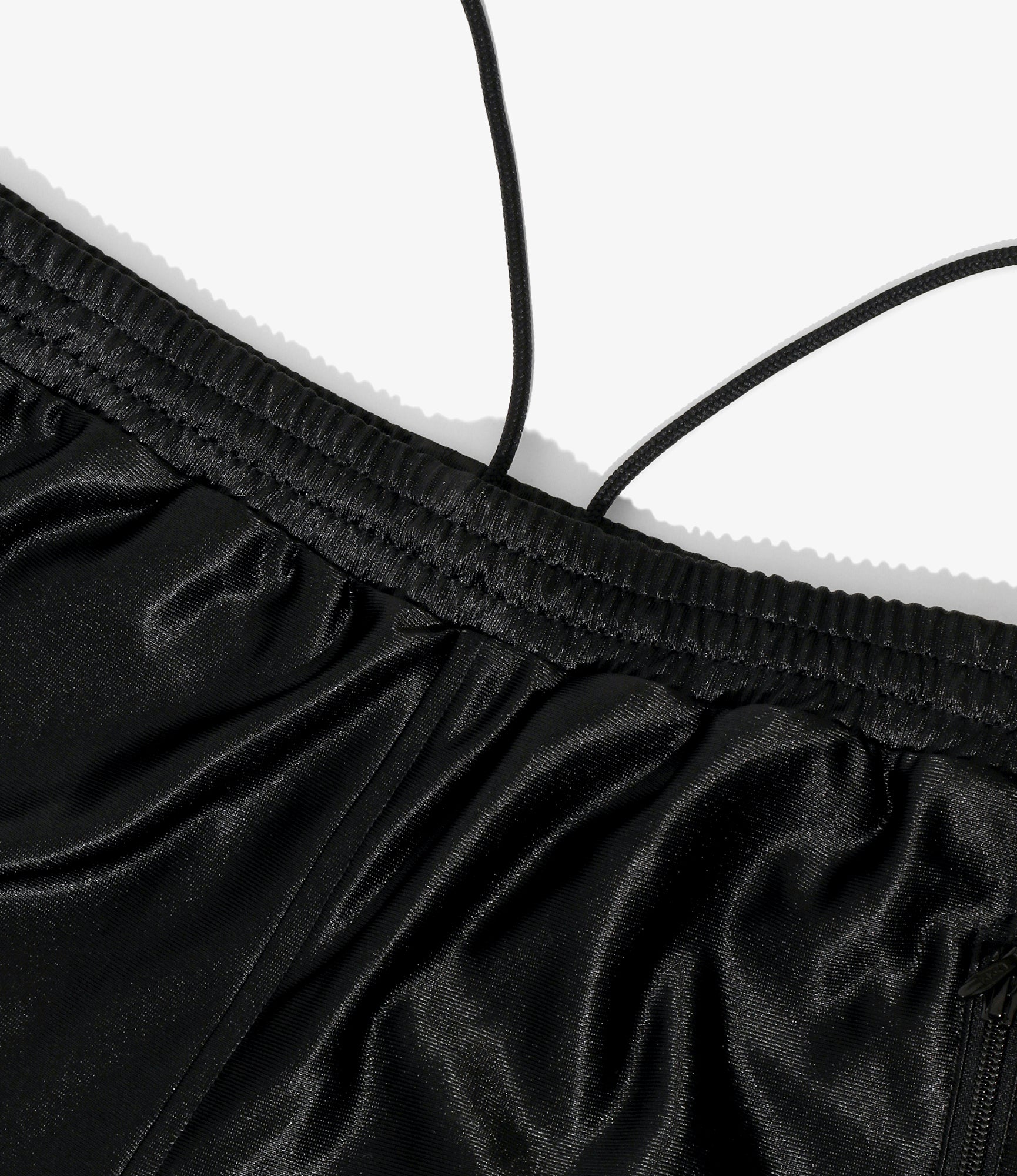 Track Pant - Black - Tricot Sateen