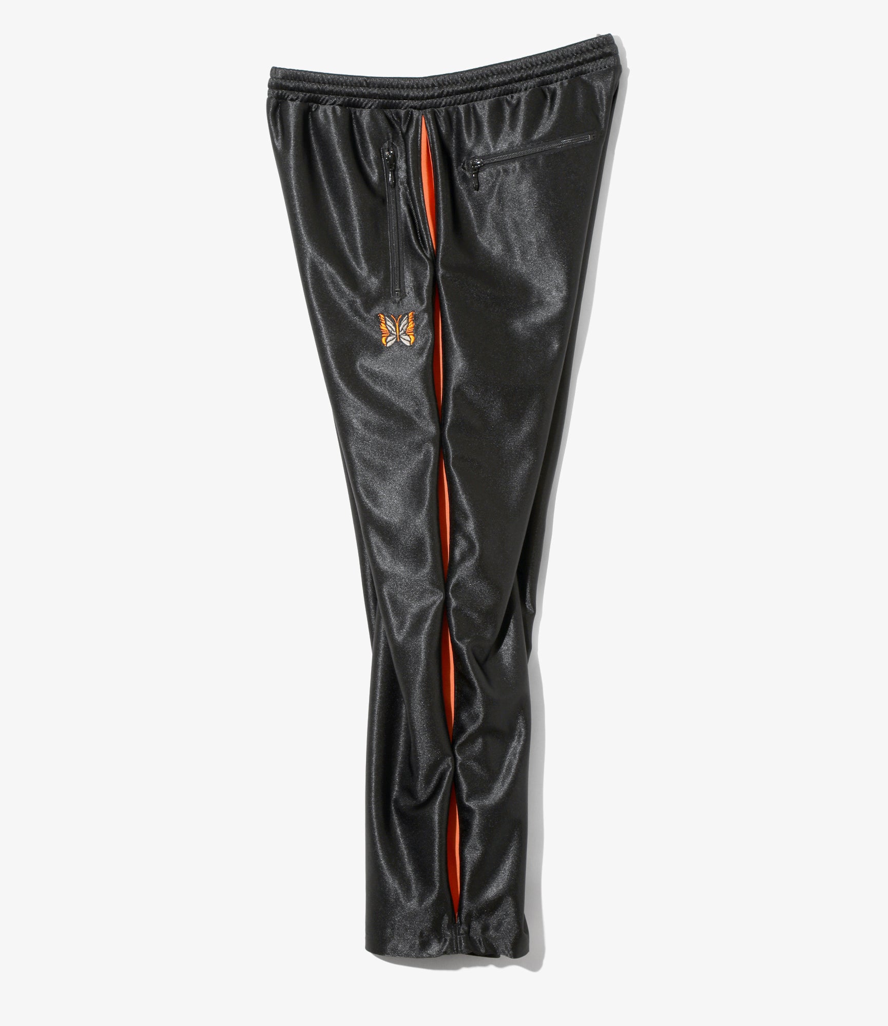 Track Pant - Black - Tricot Sateen