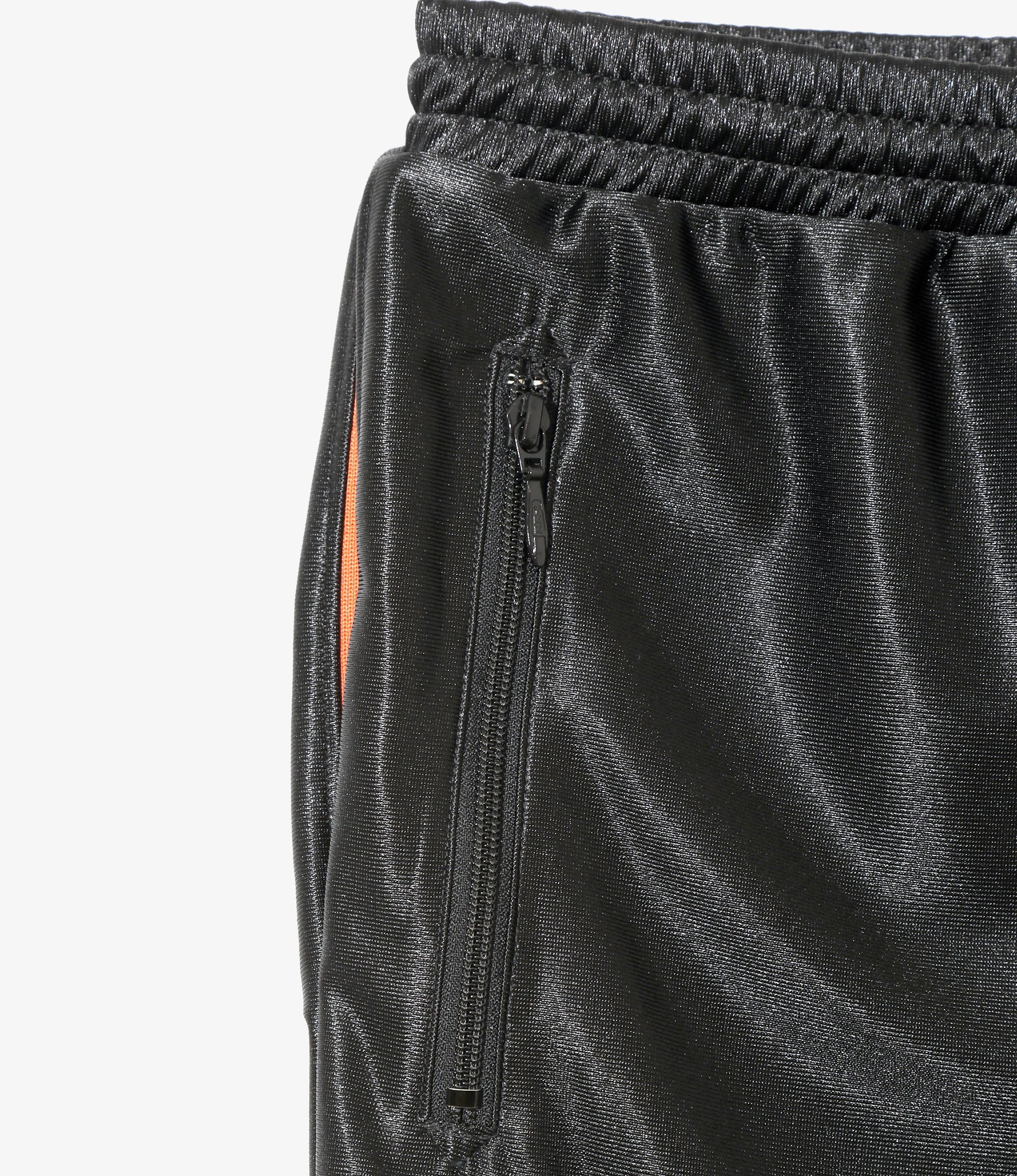 Track Pant - Black - Tricot Sateen