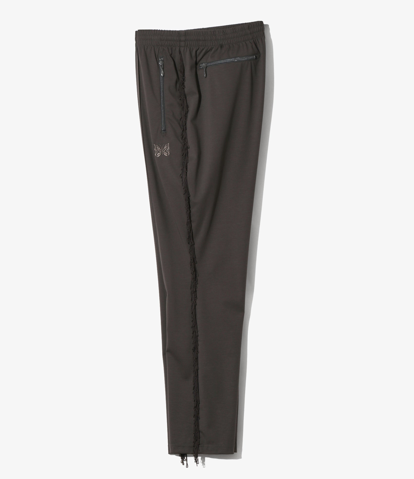 Fringe Track Pant - Charcoal - High Count Jersey