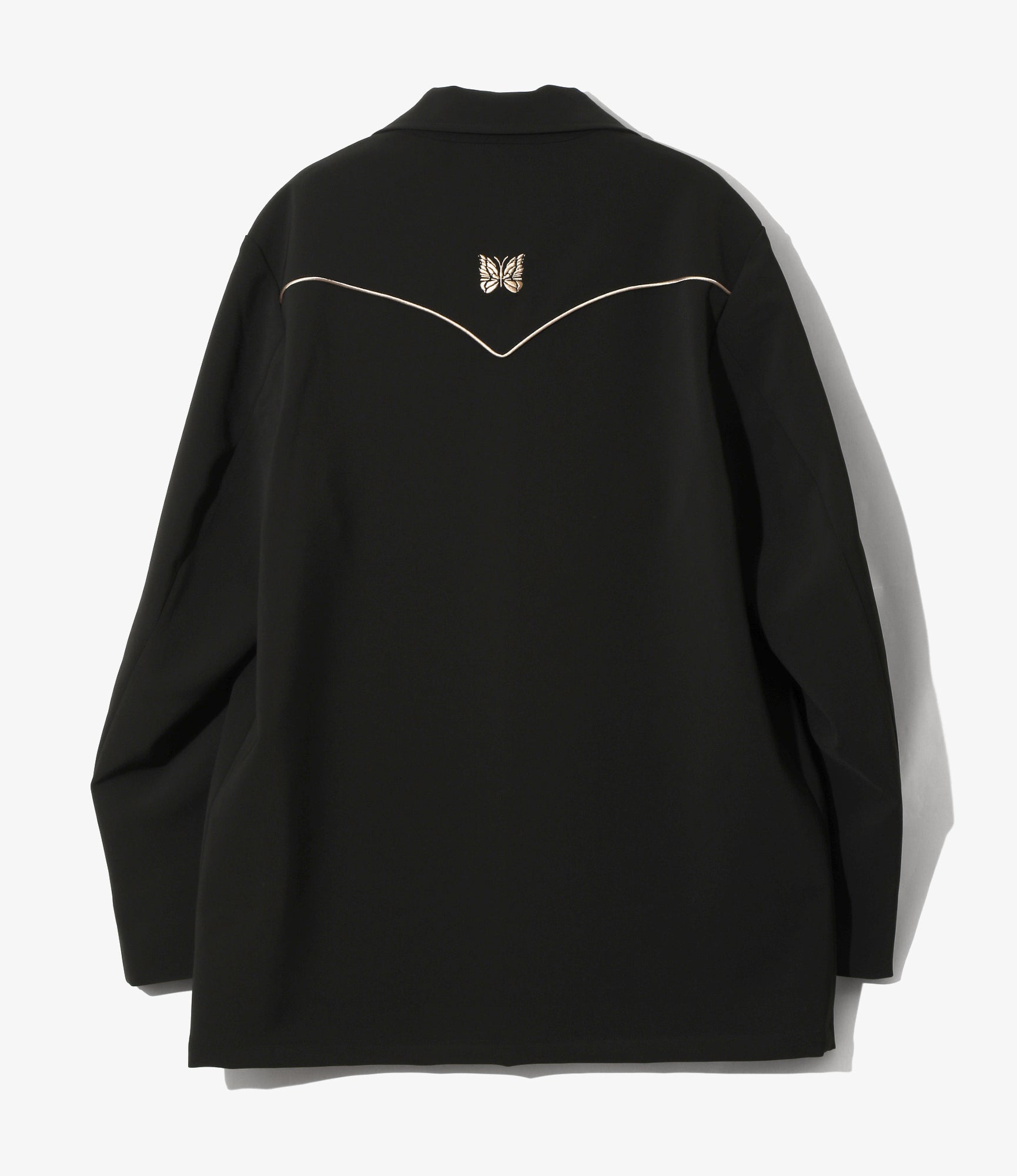 Western Leisure Jacket - Black - Poly Double Cloth