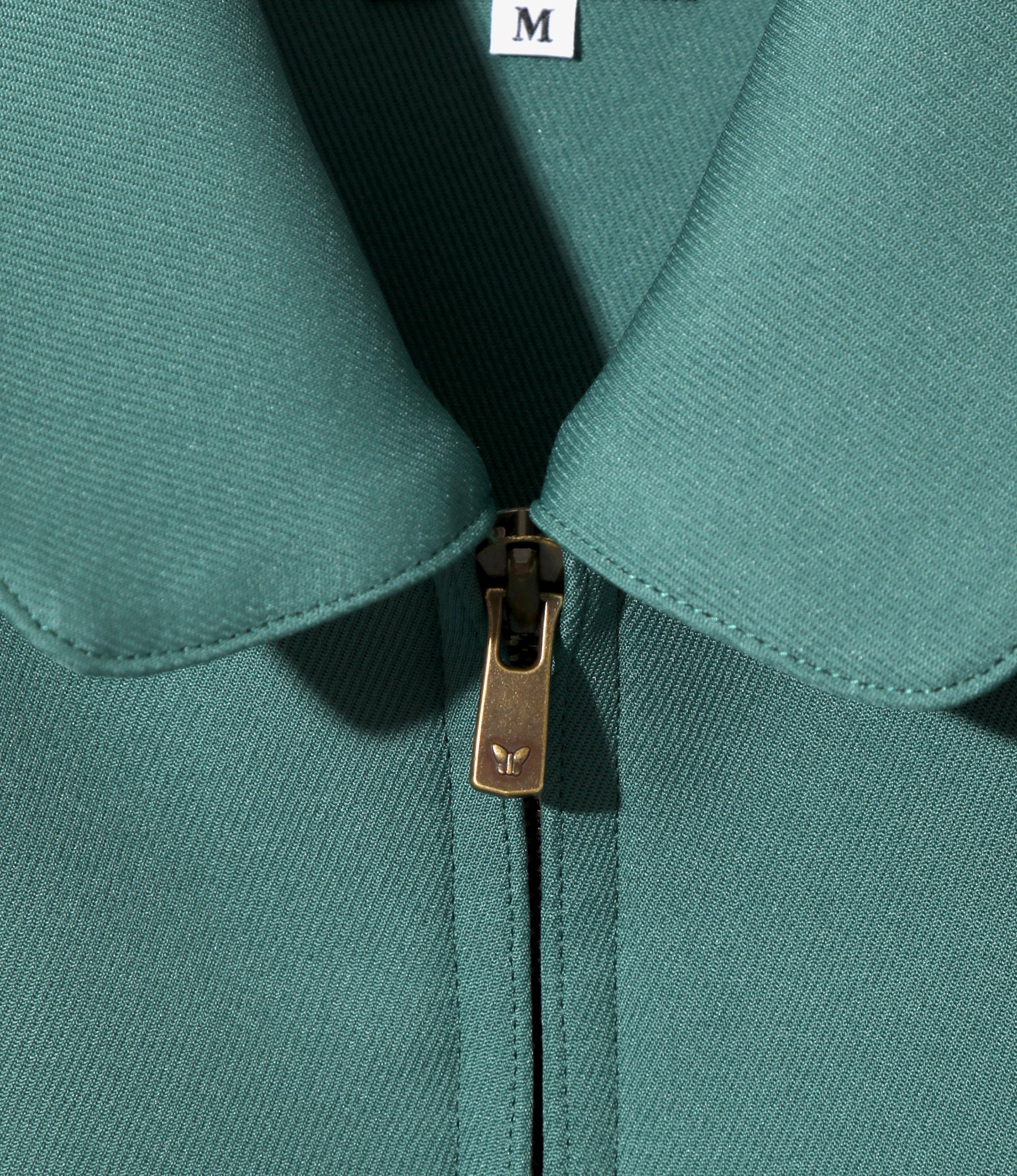 Western Work Jacket - Green - Poly Twill