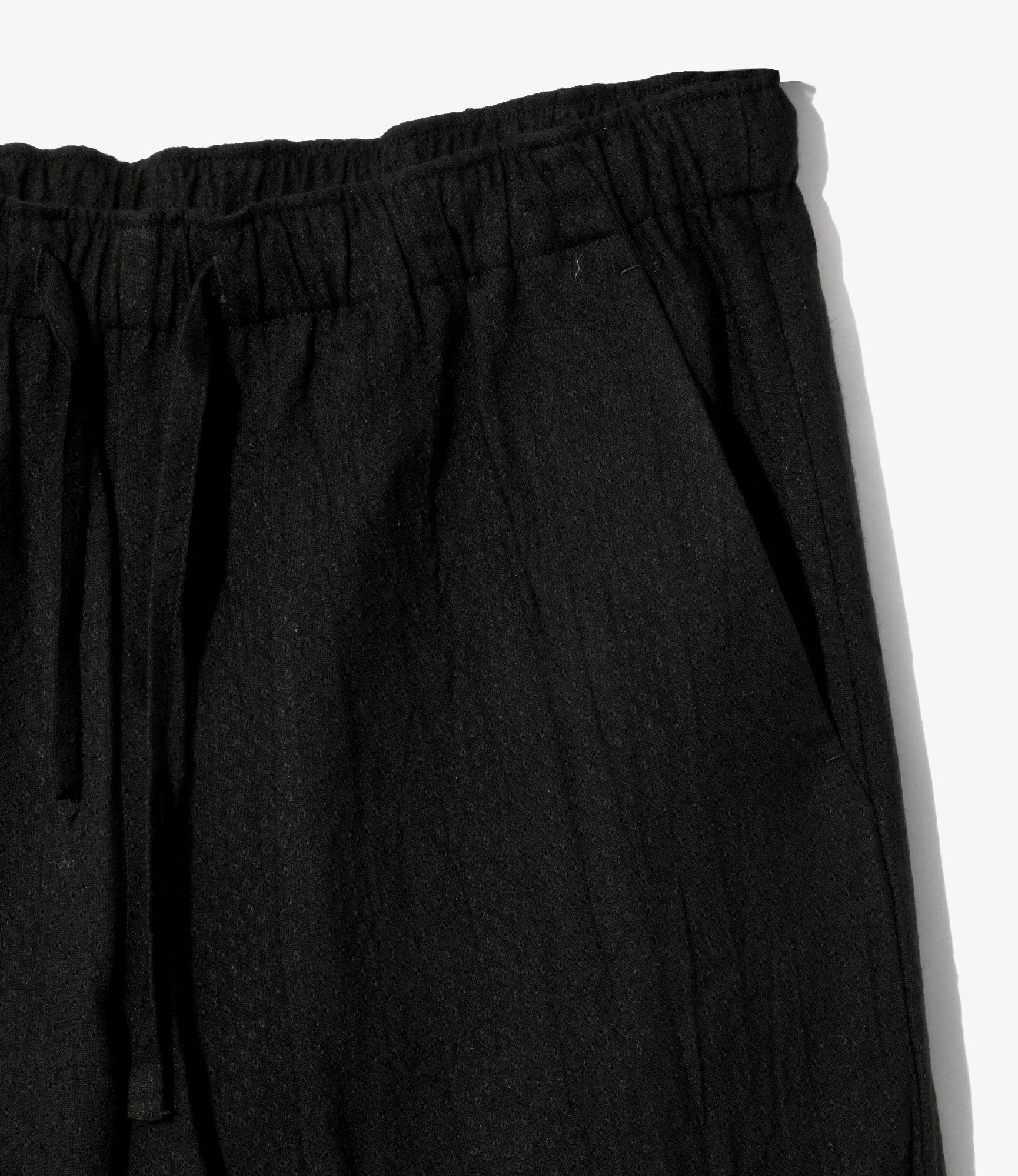 String Easy Pant  - Black - R/L Dobby