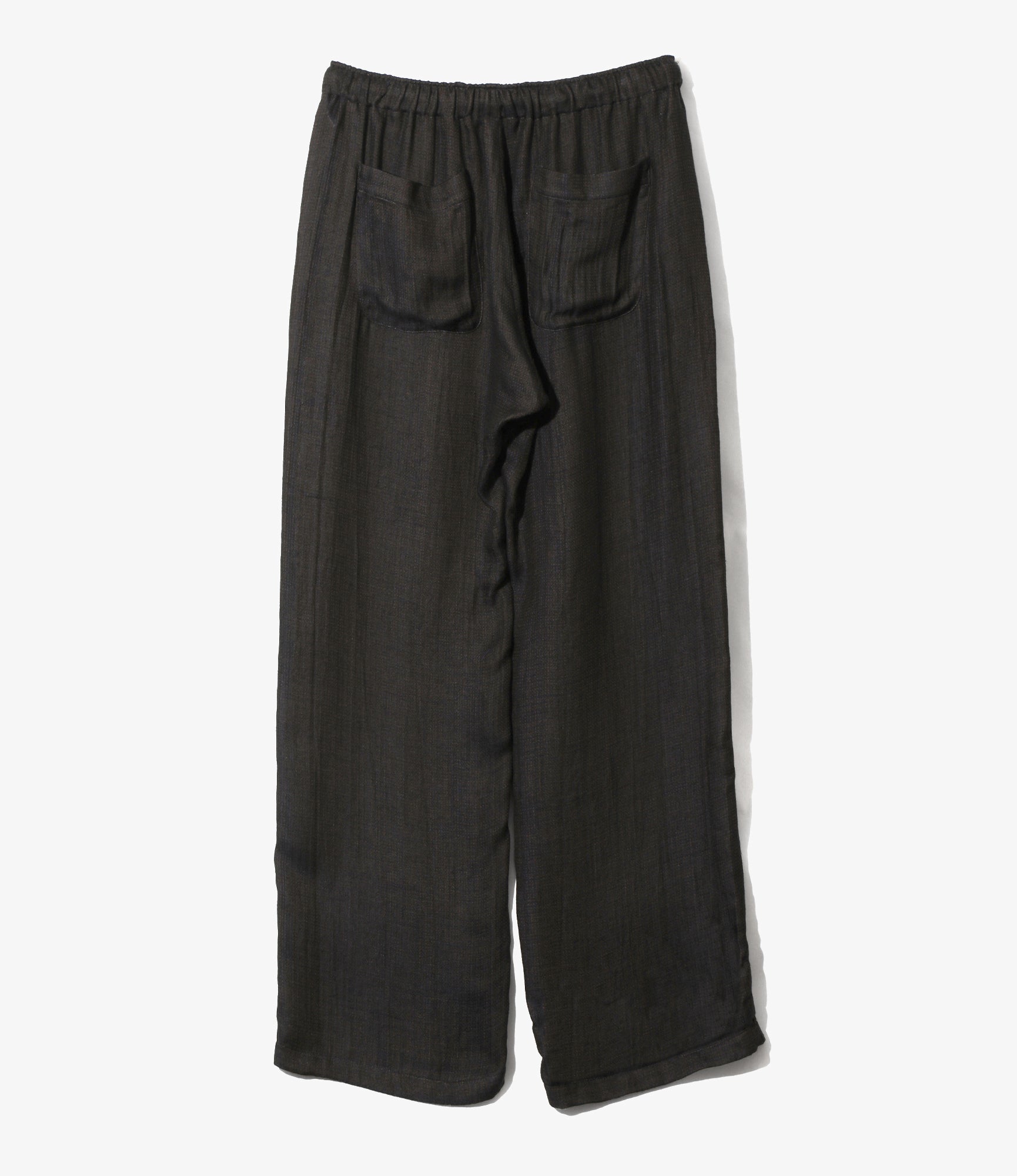 String Easy Pant - Purple - Rayon Double Face Gauze