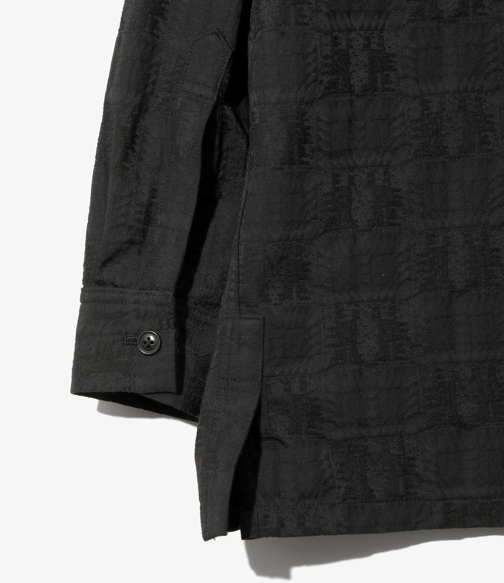 Easy Jacket - Black - Native Jacquard
