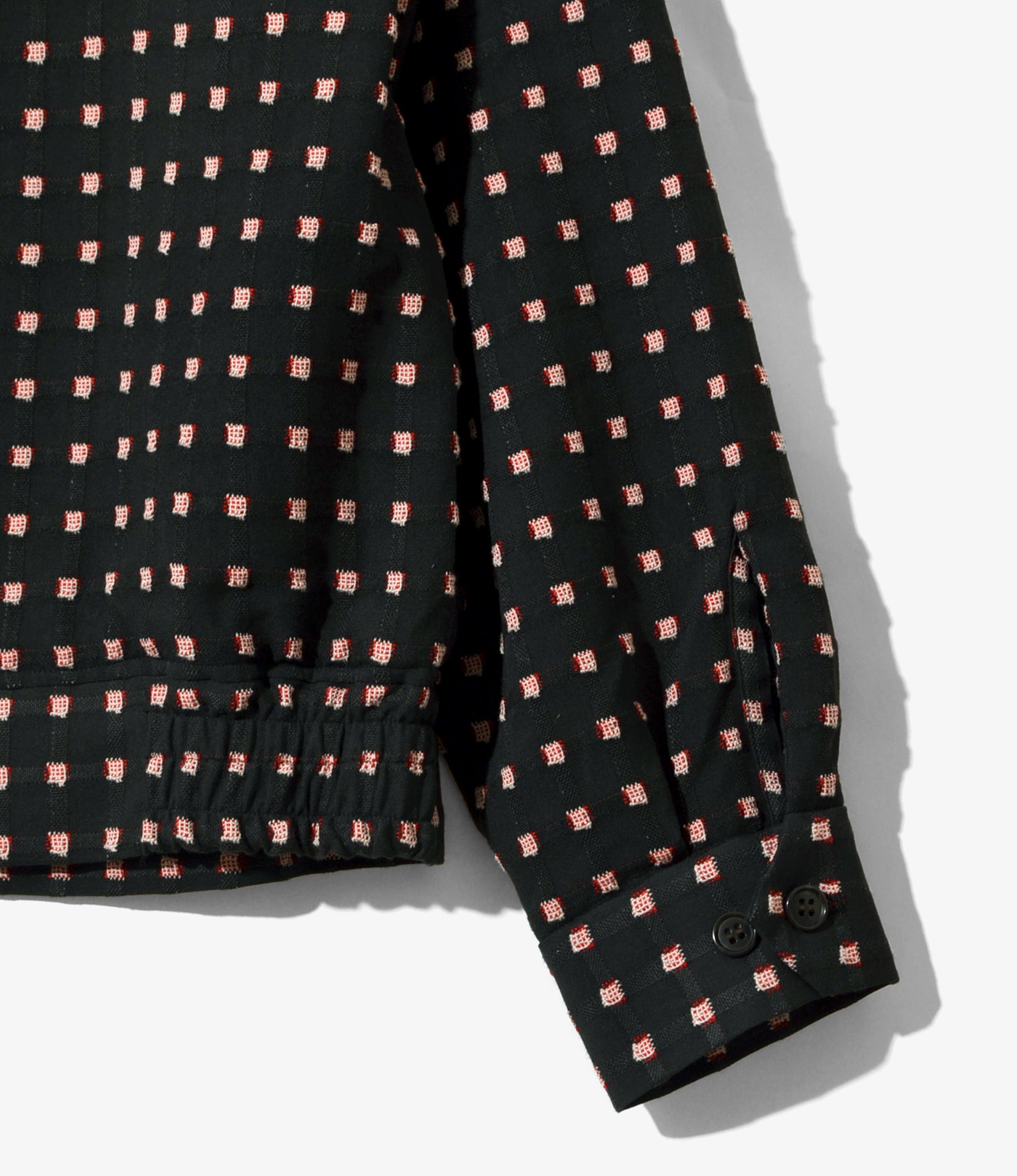 Sports Jacket - Black/Medium - Dobby Square