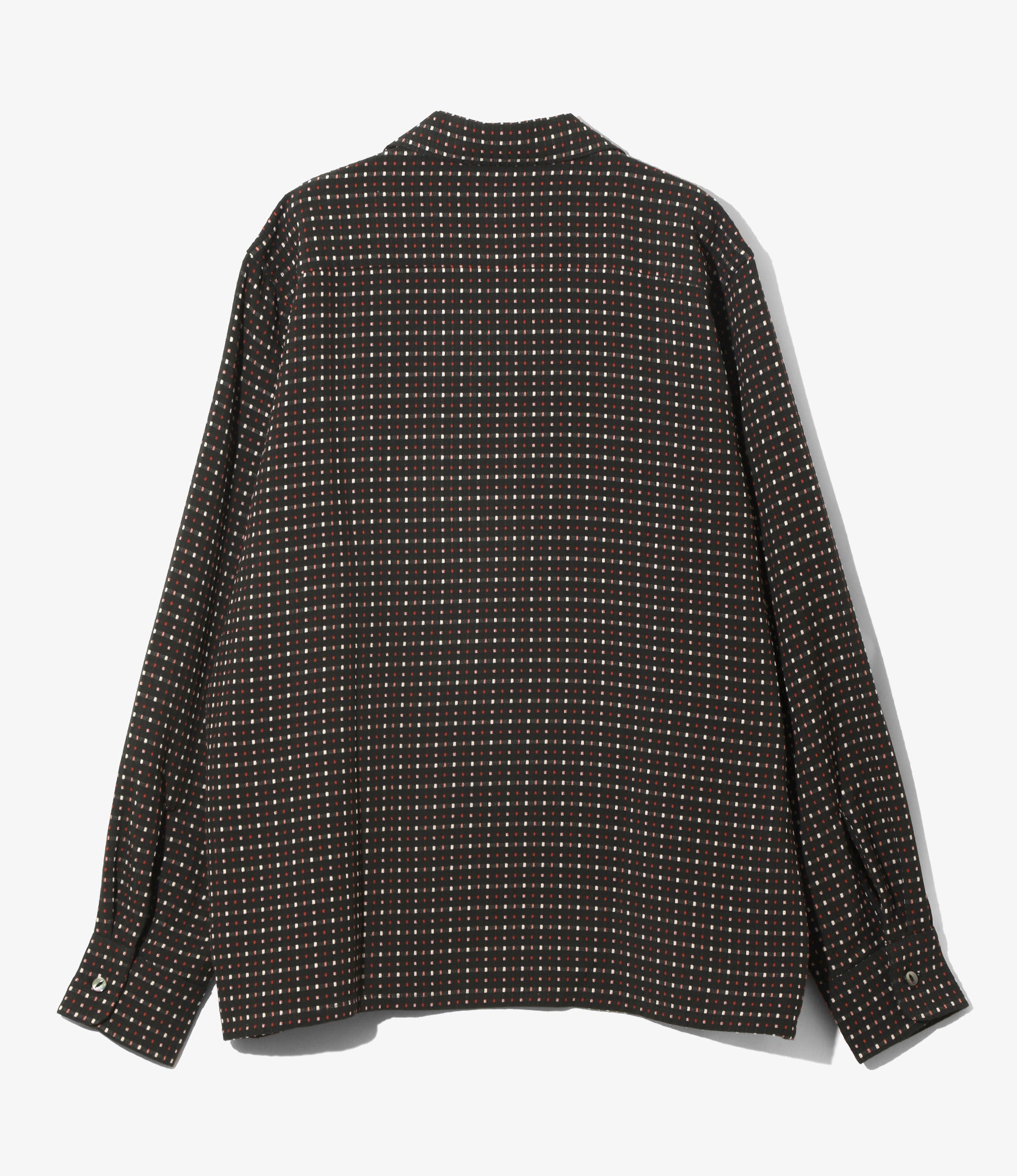 Classic Shirt - Black/Small - Dobby Square