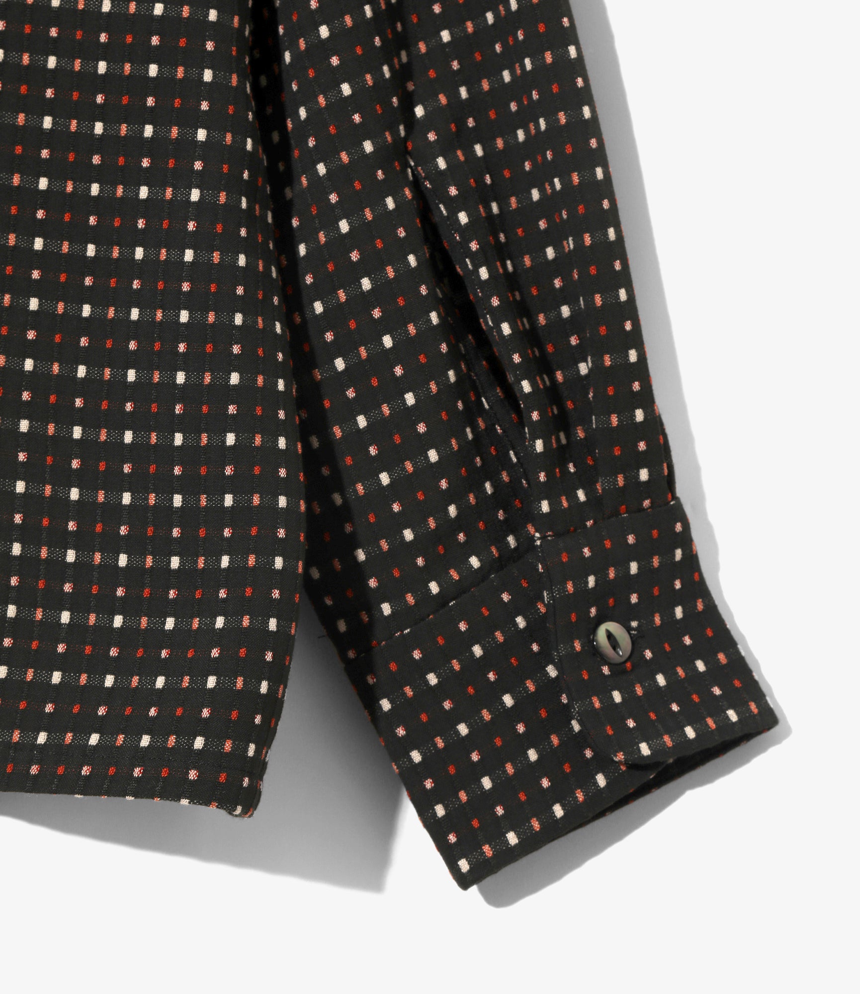 Classic Shirt - Black/Small - Dobby Square