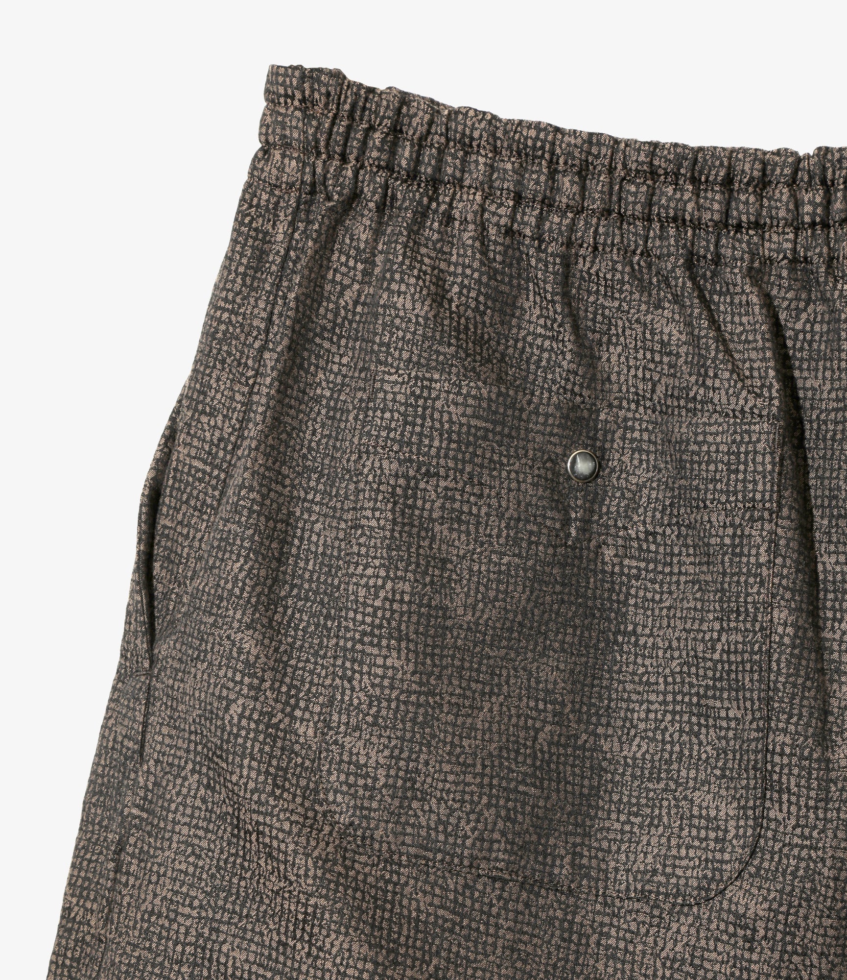 Women's String Cowboy H.D. Short - Brown - Micro Shadow Plaid