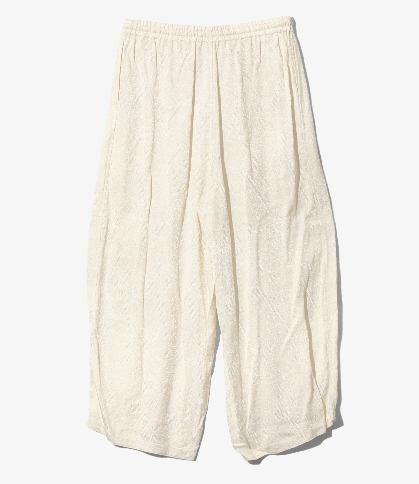 Women's H.D. Pant - Off White - Paisley Jacquard