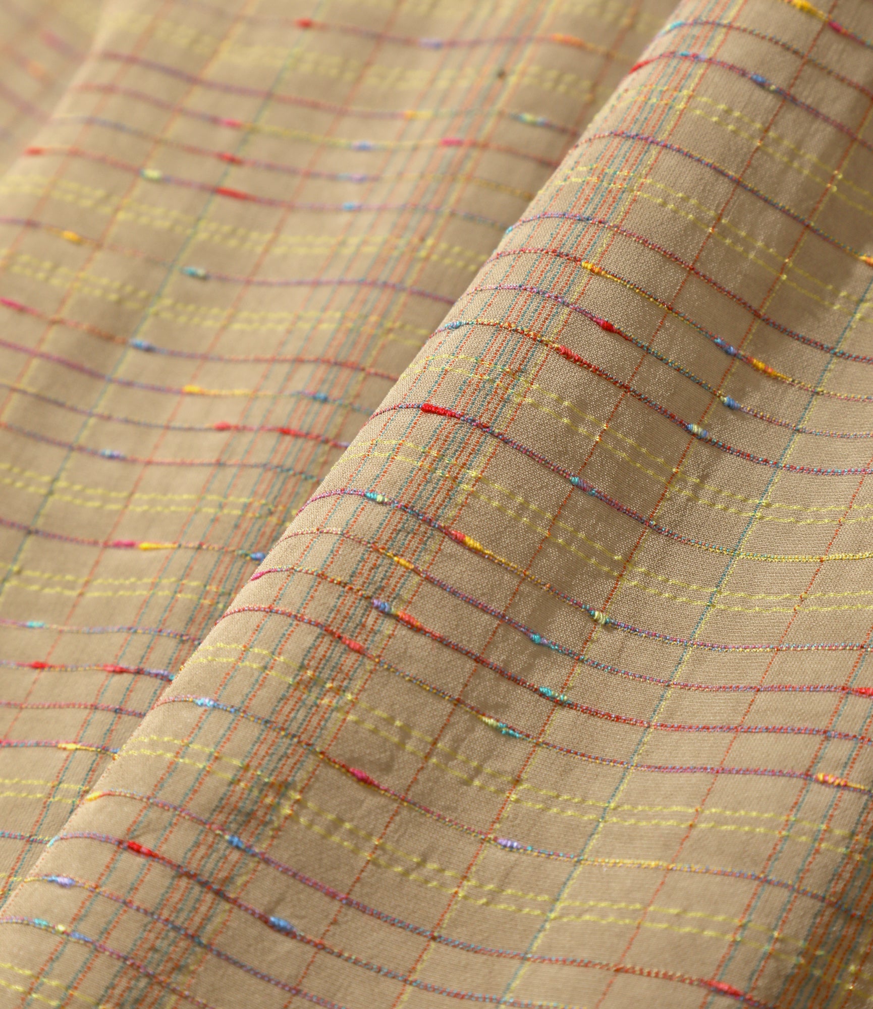 Women's H.D. Pant - Taupe - Ring Knot Plaid