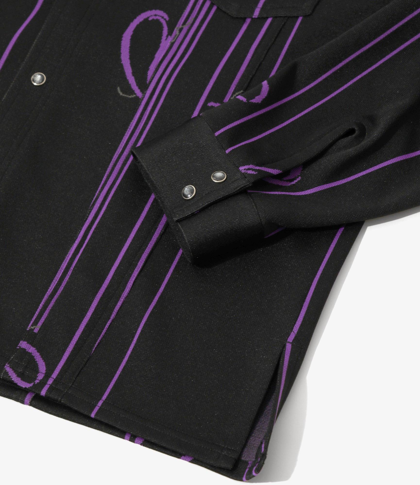 Women's Saddleman Shirt - Black - Poly Jacquard