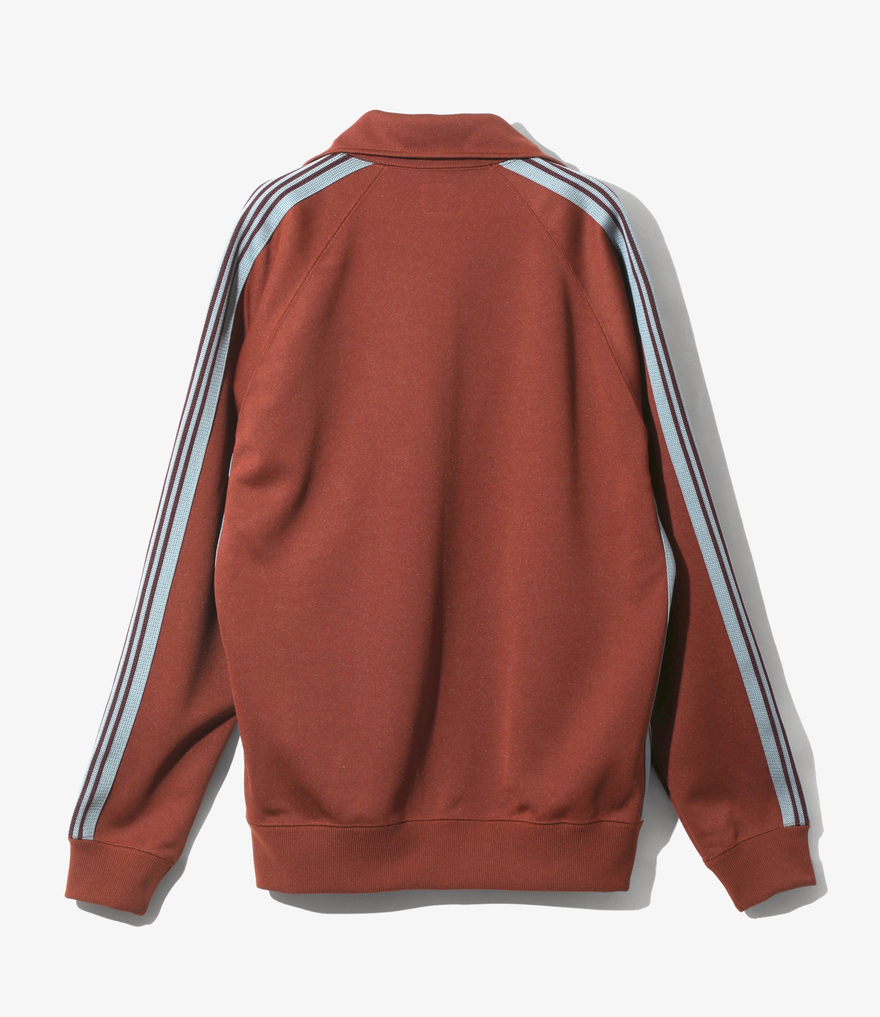 Women's Track Jacket - Rust - Poly Smooth