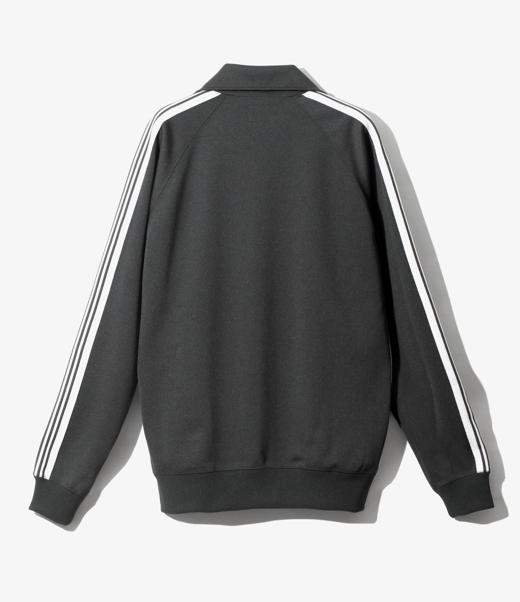 Women's Track Jacket - Charcoal - Poly Smooth