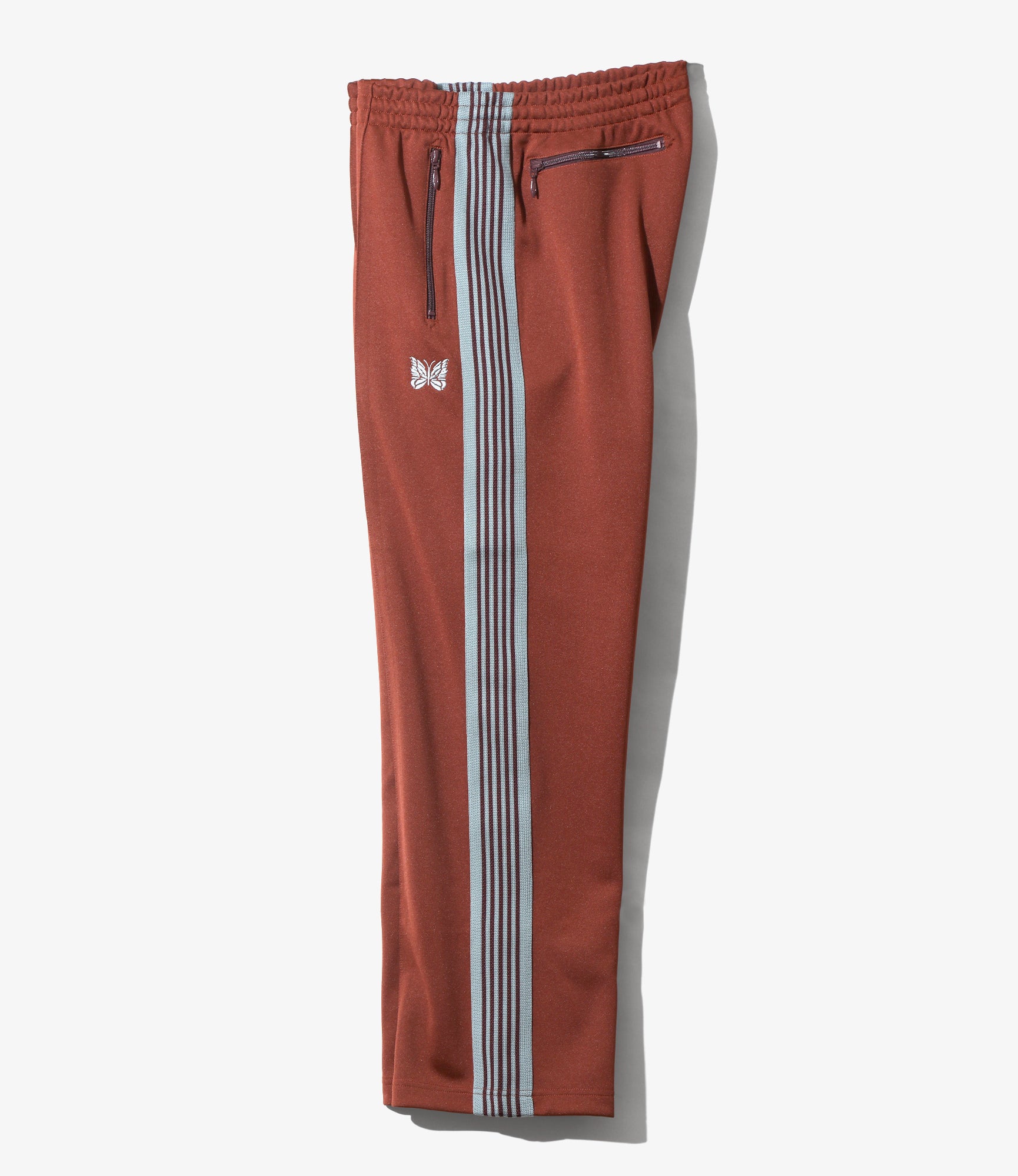 Women's Track Pant - Rust - Poly Smooth