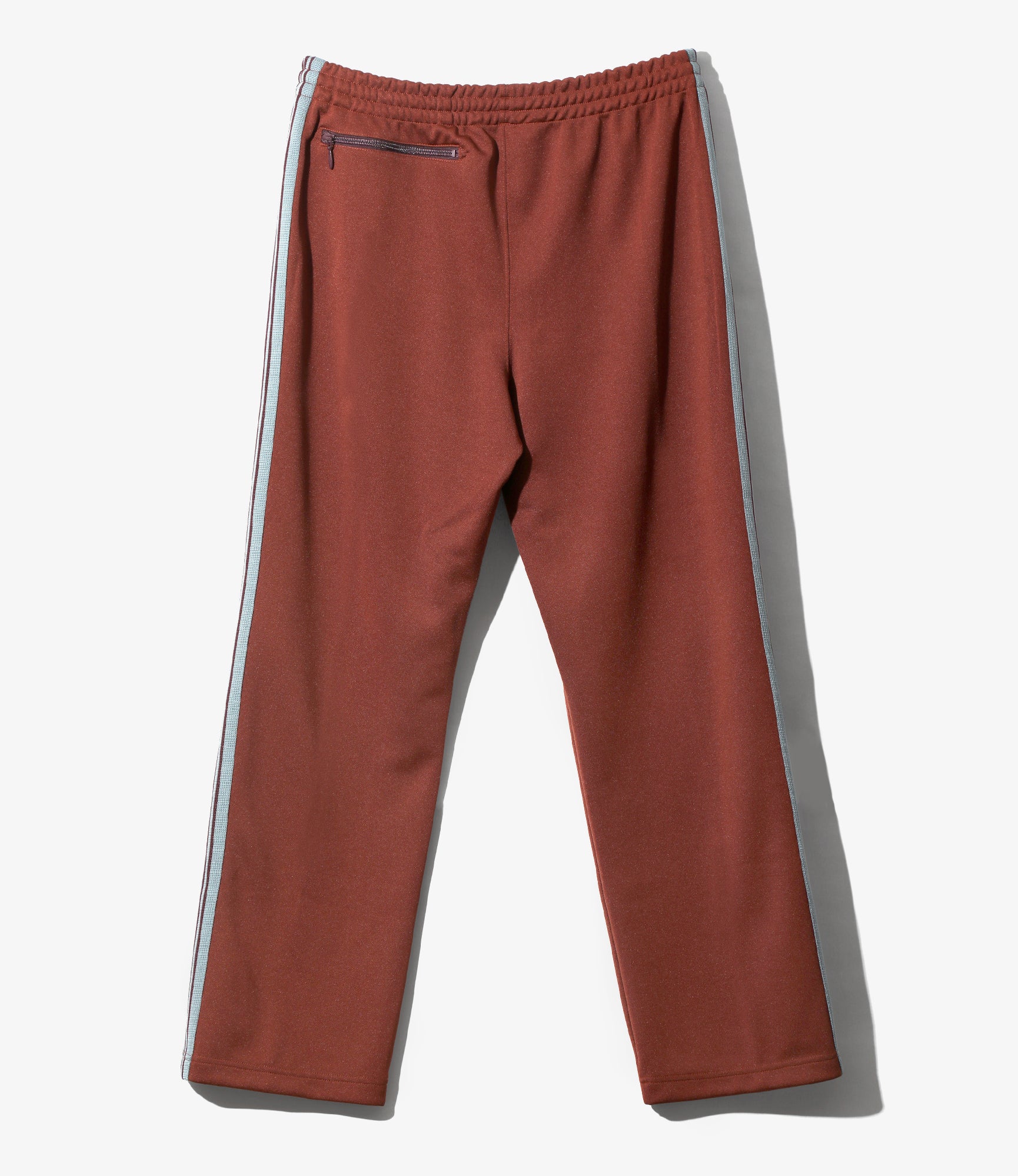 Women's Track Pant - Rust - Poly Smooth